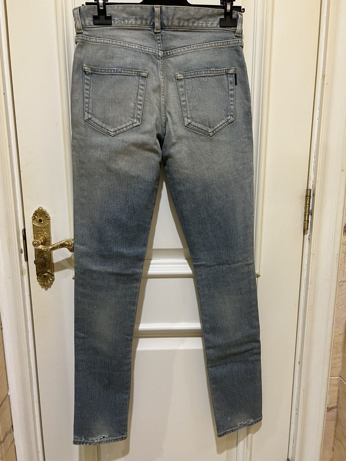 Saint Laurent Paris D02 destroyed jeans Sz28 Size US 28 / EU 44 - 5 Thumbnail