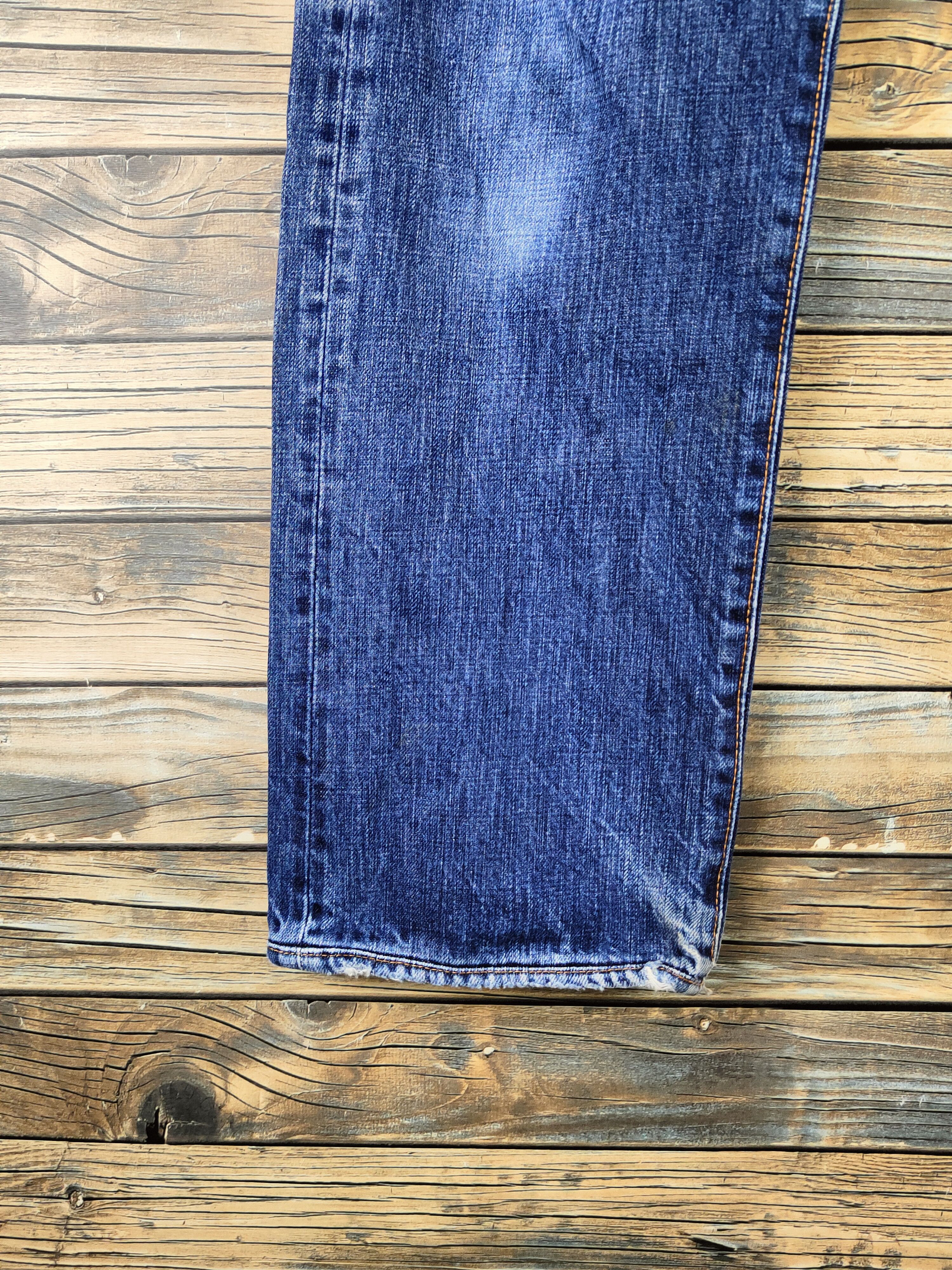 Prps DL Prps japan faded Blue Distressed Ripped denim #46-894 Size US 30 / EU 46 - 4 Thumbnail