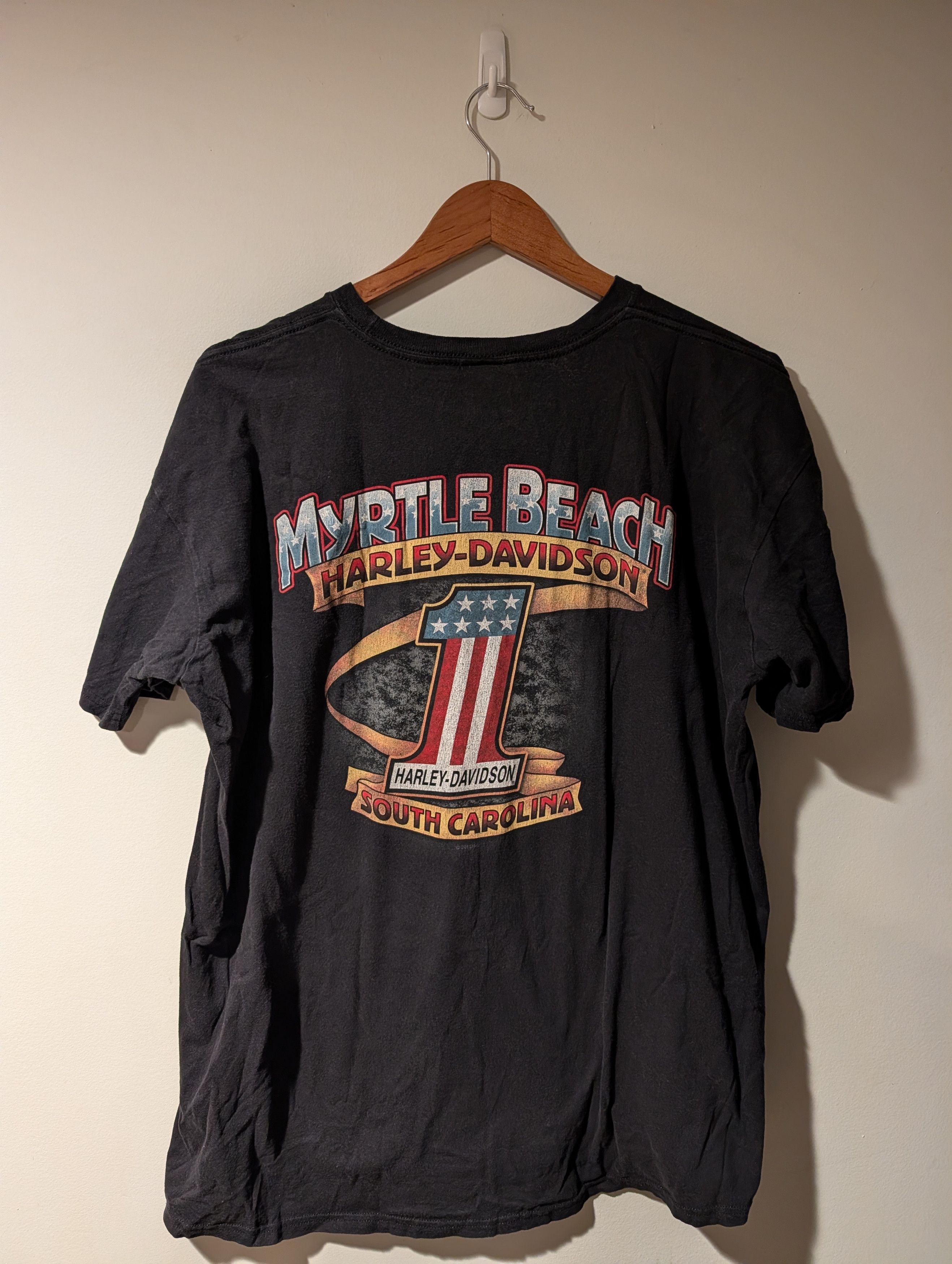 Harley Davidson Harley Davidson T-Shirt Myrtle Beach SC American Legend Bike Size US XL / EU 56 / 4 - 6 Thumbnail