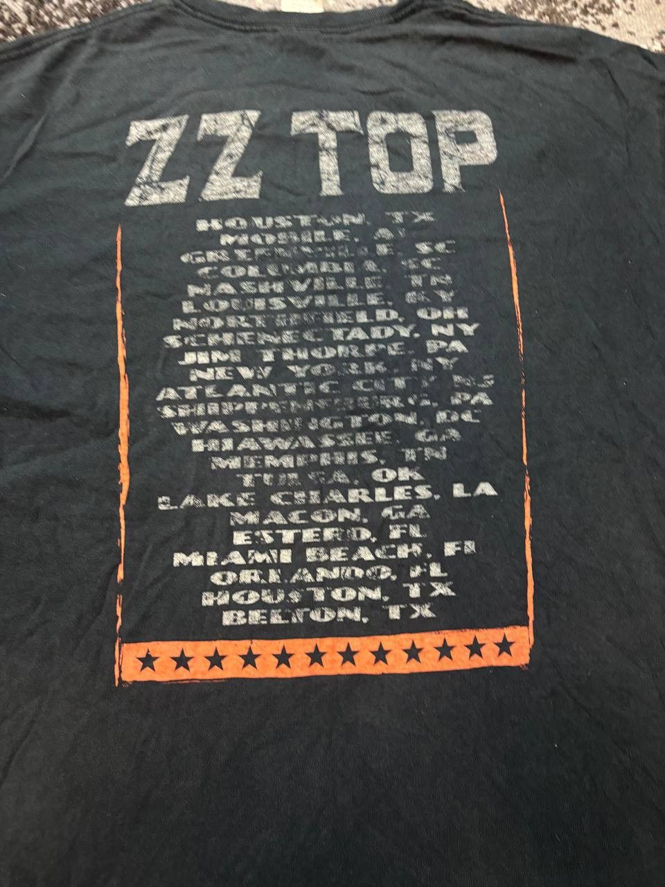 Band Tees × Vintage Y2K Zz Top Since 69 Tres Hombres Distressed Band T Shirt Size US XL / EU 56 / 4 - 7 Thumbnail