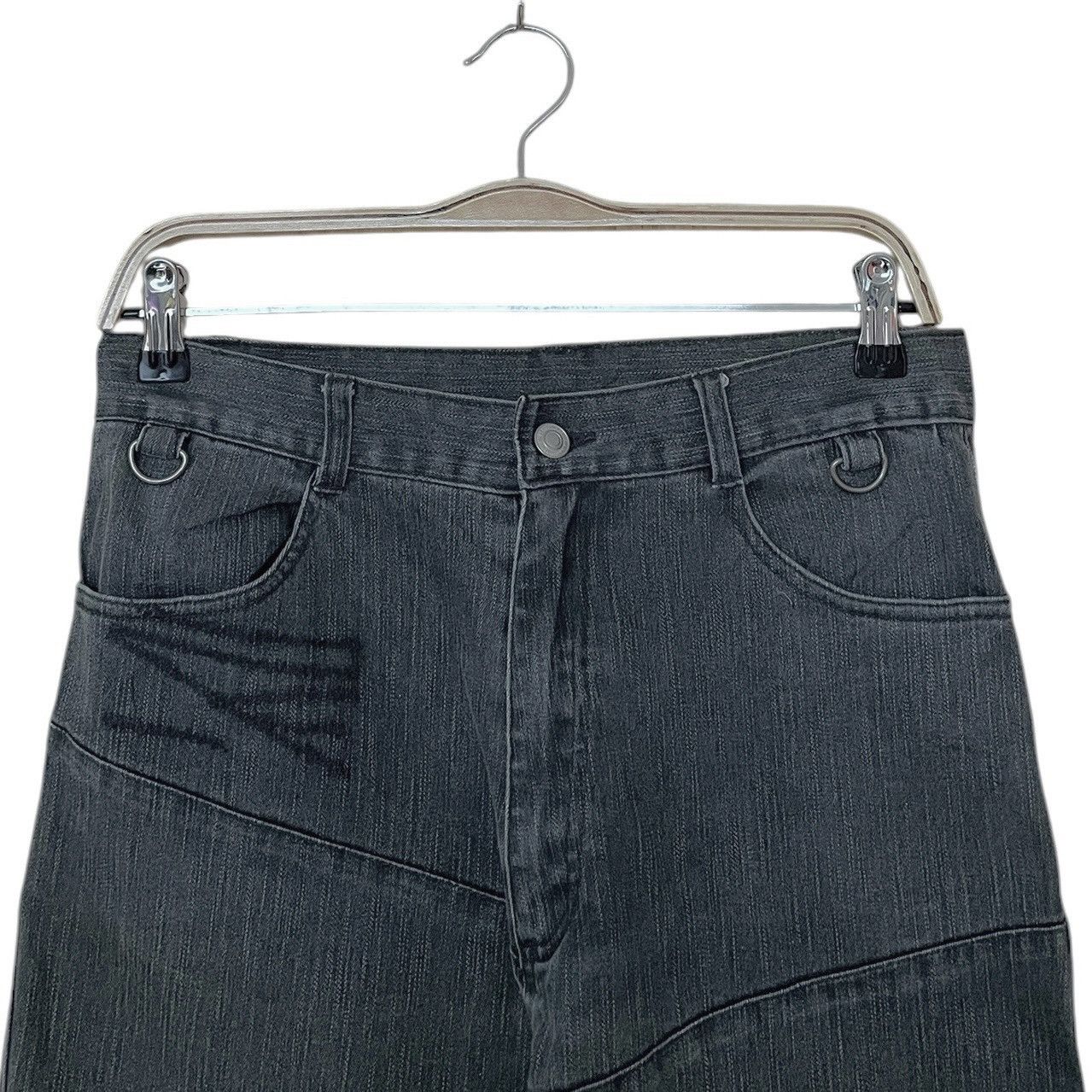 Japanese Brand × Le Grande Bleu (L.G.B.) × Vintage Vintage Japanese Brand Slash Number Jeans 2000s Size US 29 - 3 Thumbnail