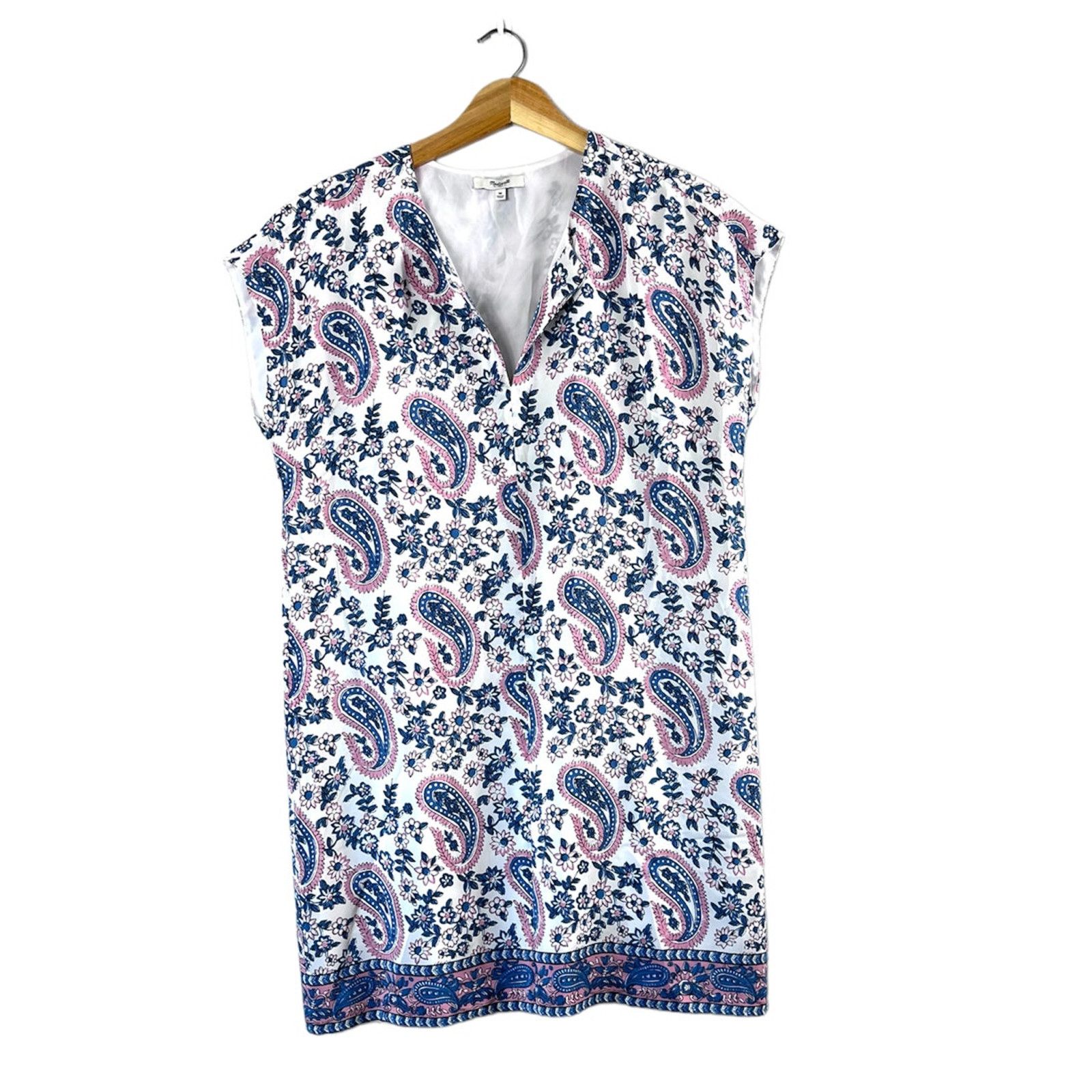 Madewell Women's Silk Madewell Paisley Dress M Size M / US 6-8 / IT 42-44 - 1 Thumbnail