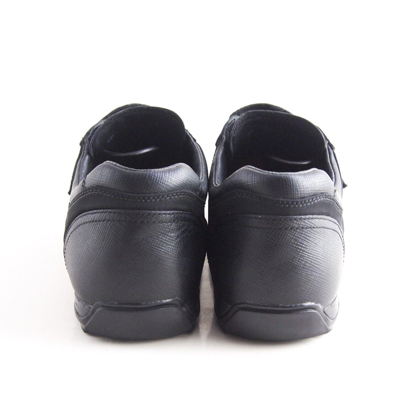 Prada Prada Sneakers Black Saffiano Leather Nylon EU 37 US 7 Size US 7 / IT 37 - 6 Thumbnail