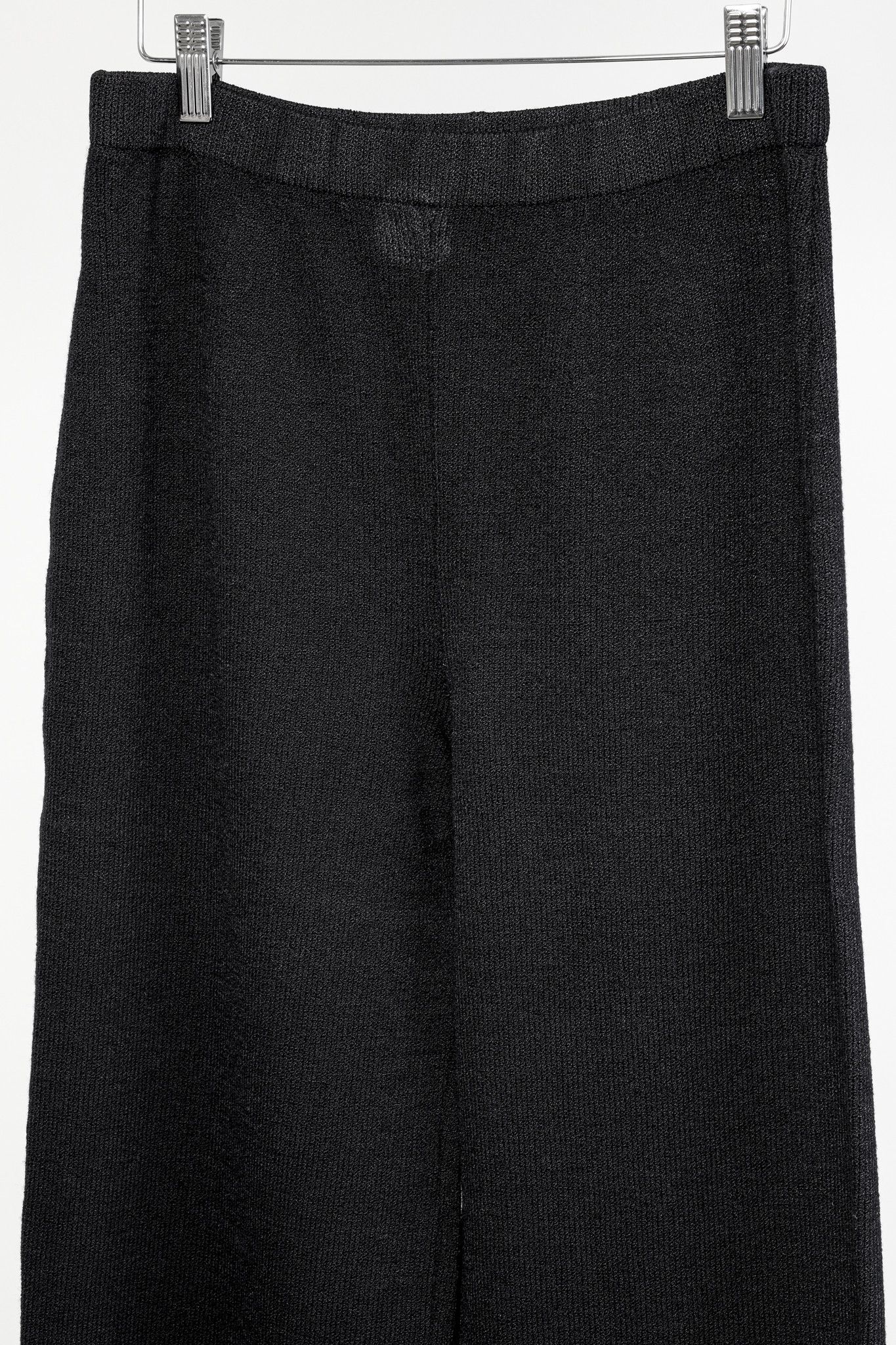 Other St. John Basics Black Straight Leg Knit Pant Size 32" / US 10 / IT 46 - 3 Thumbnail