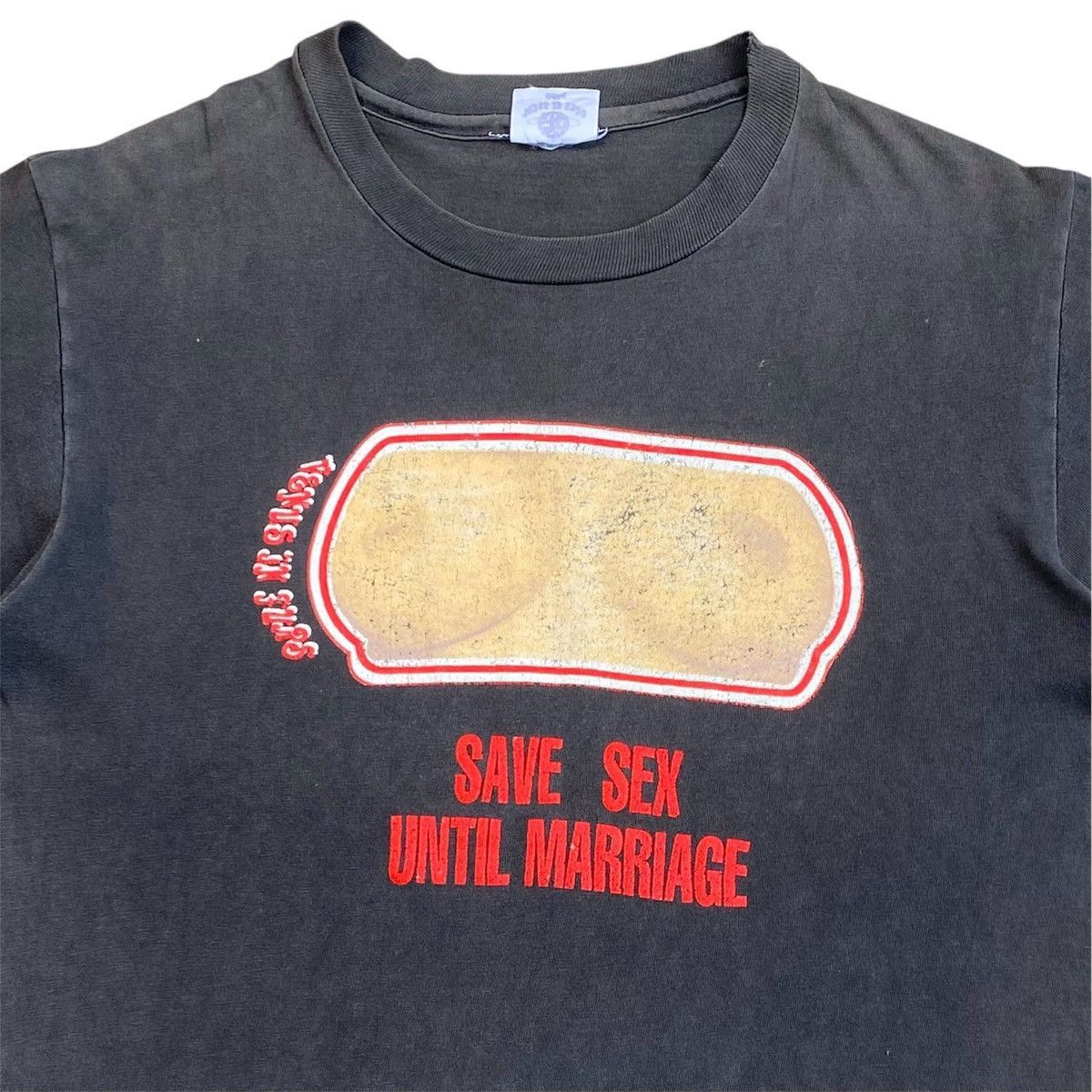 Vintage Vintage Venus In Furs Save Sex Until Marriage Tee Size US M / EU 48-50 / 2 - 3 Thumbnail