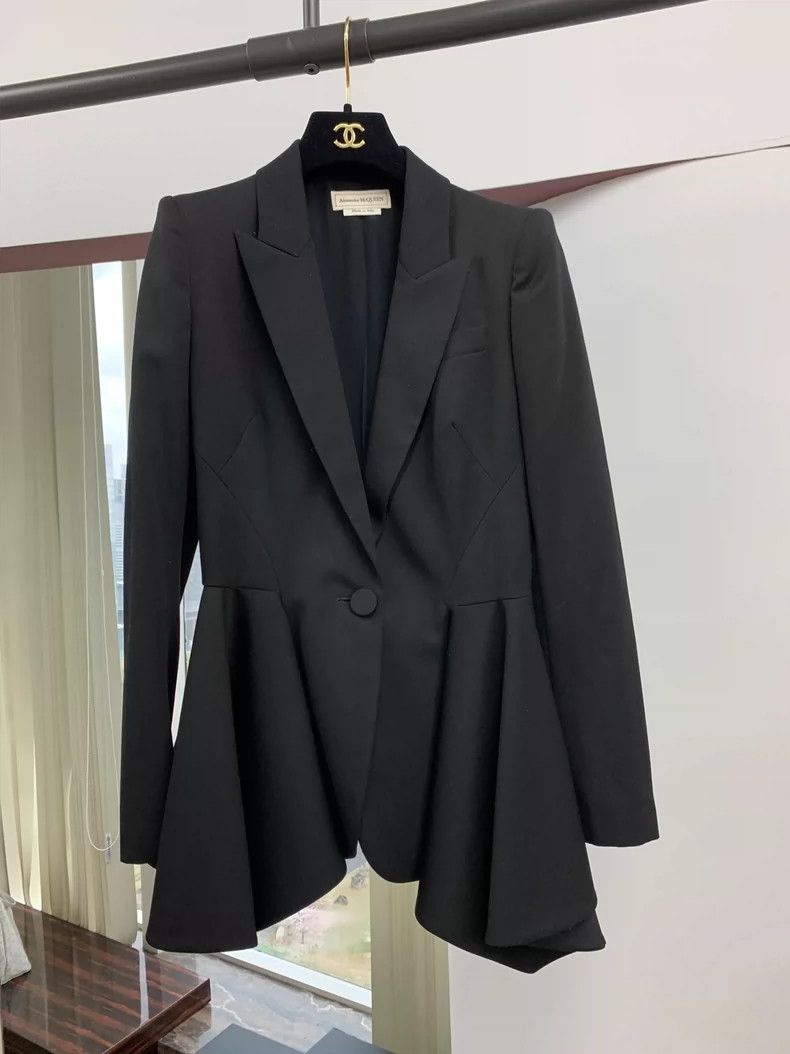 Alexander McQueen Alexander McQueen Black Blazer - dmc Size US M / EU 48-50 / 2 - 1 Thumbnail