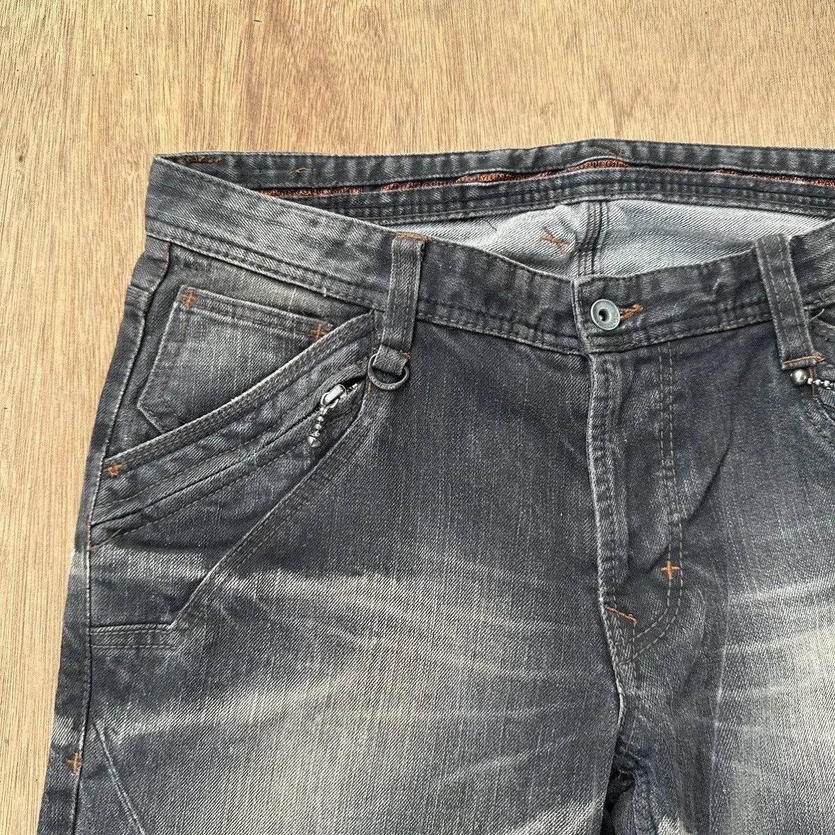 Hysteric Glamour FLARE/BOOTCUT🔥 NICOLE CLUB FOR MEN JAPAN DENIM PANTS W34L31 Size US 34 / EU 50 - 3 Thumbnail