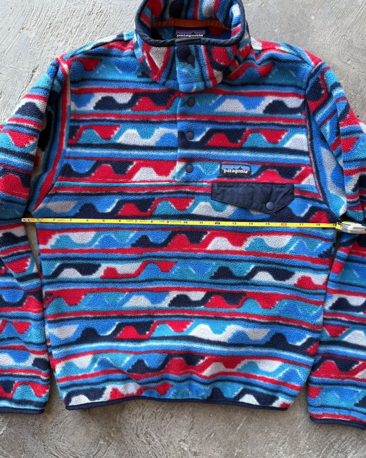 Patagonia Patagonia Synchilla Fleece Jacket Men's Size M Aztec Stone Size US XS / EU 42 / 0 - 5 Thumbnail