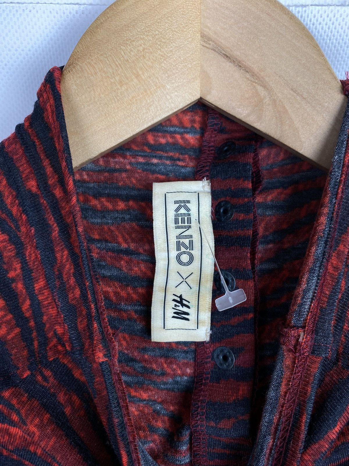 Kenzo Kenzo x H&M animal pattern high neck wool tunic blouse Size M / US 6-8 / IT 42-44 - 11 Thumbnail