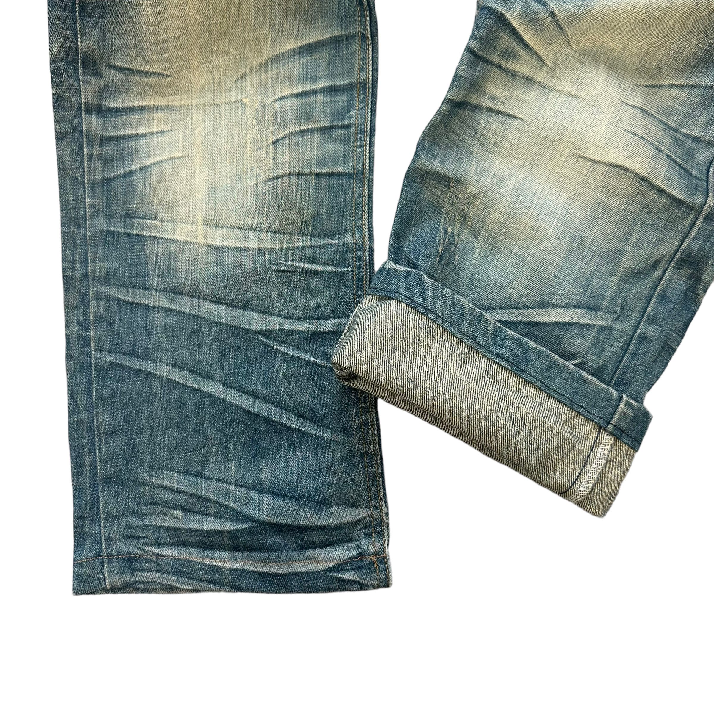 Japanese Brand GHOST BRAND TECHNICAL JEANS RUSTY DENIM PANT #7799-176 Size US 34 / EU 50 - 6 Thumbnail