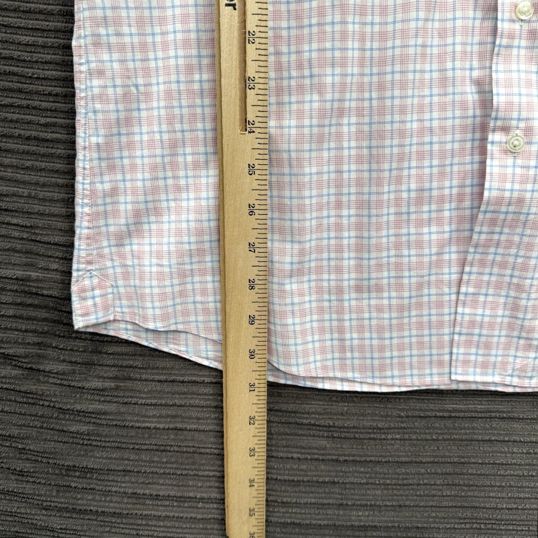Proper Cloth Proper Cloth Shirt Men Dress Shirt Long Sleeve Check Pattern Multicolor Office 16 46in Regular Modern Preppy Mens Size US L / EU 52-54 / 3 - 5 Thumbnail