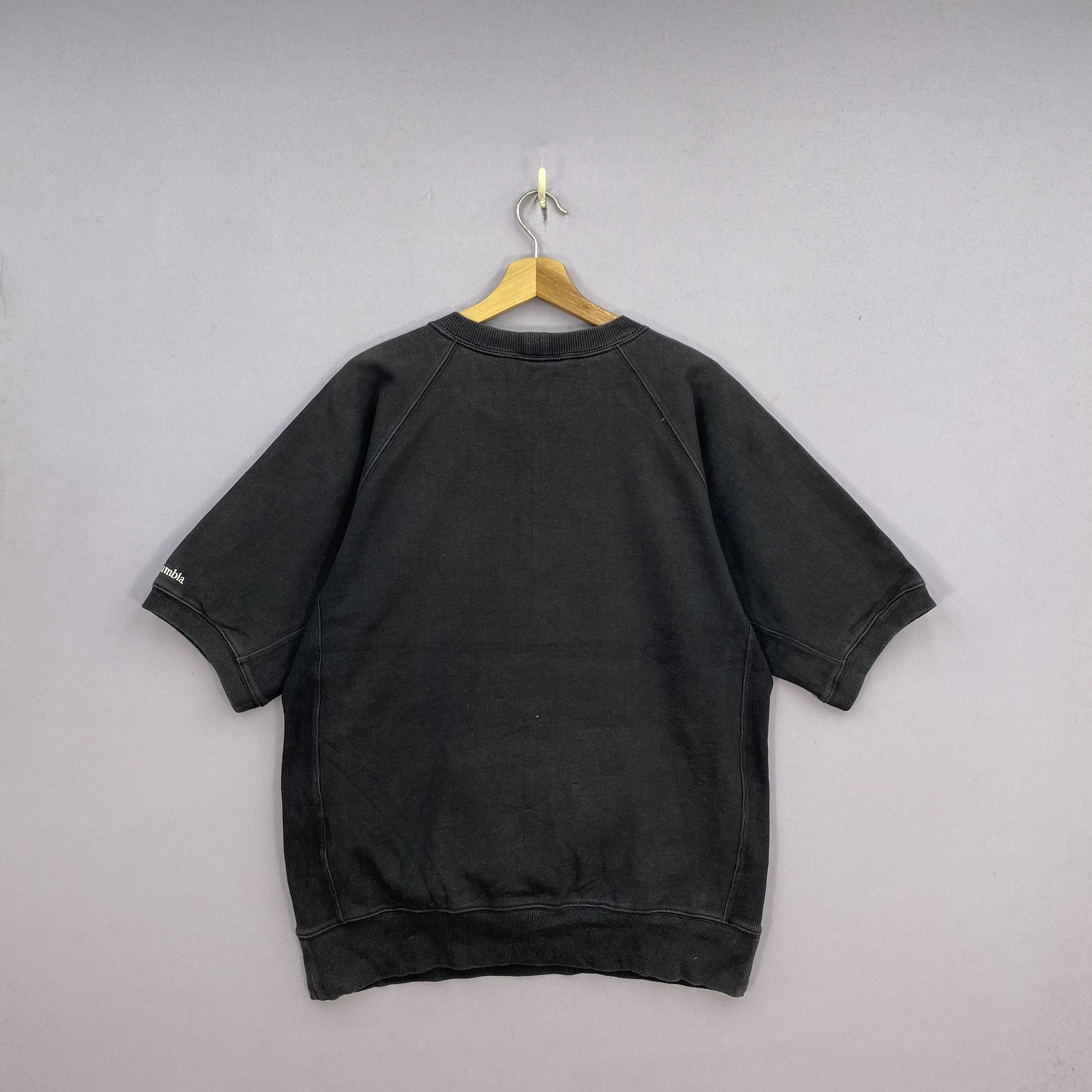 Columbia Vintage 90s Columbia Raglan Short Sleeve Pullover Sweater Size US M / EU 48-50 / 2 - 2 Thumbnail