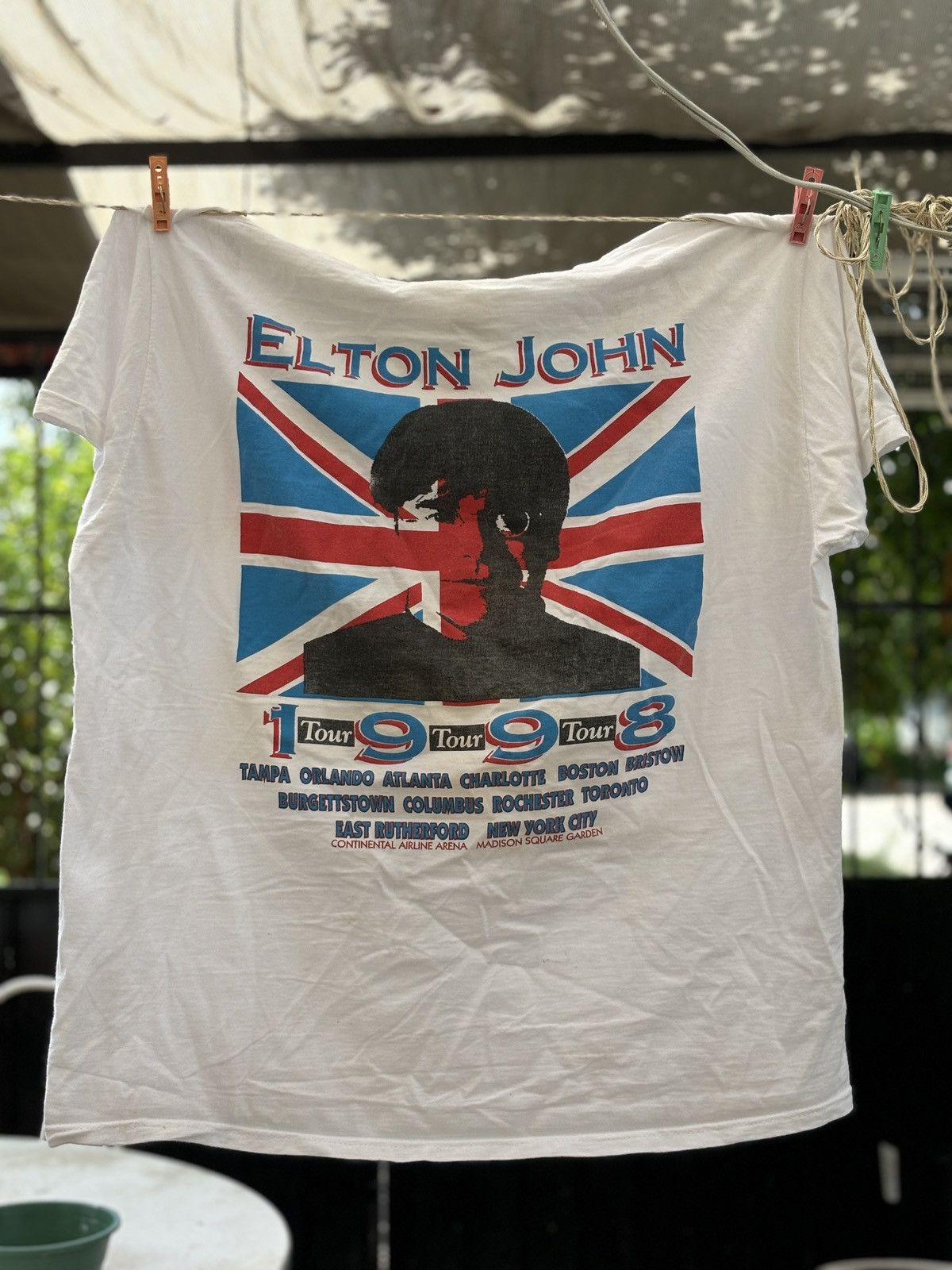 Band Tees × Vintage Elton John “The Big Picture 1998” Size US XL / EU 56 / 4 - 6 Thumbnail