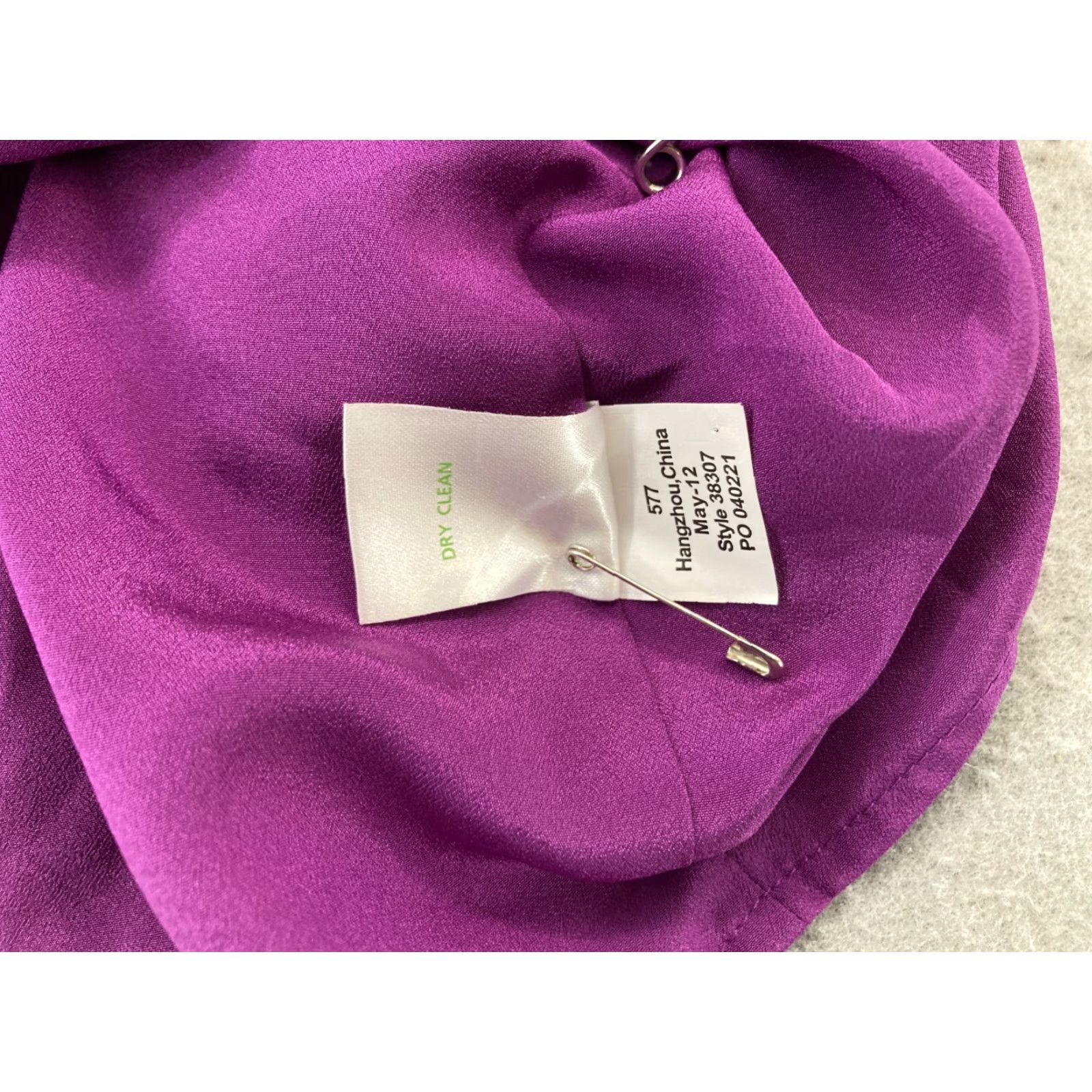 Lilly Pulitzer Lilly Pulitzer Women's Skirt 8 Short Flare Floral Cotton Beach Tropical Spring Summer Purple Elastic Waist Size 30" / US 8 / IT 44 - 7 Thumbnail
