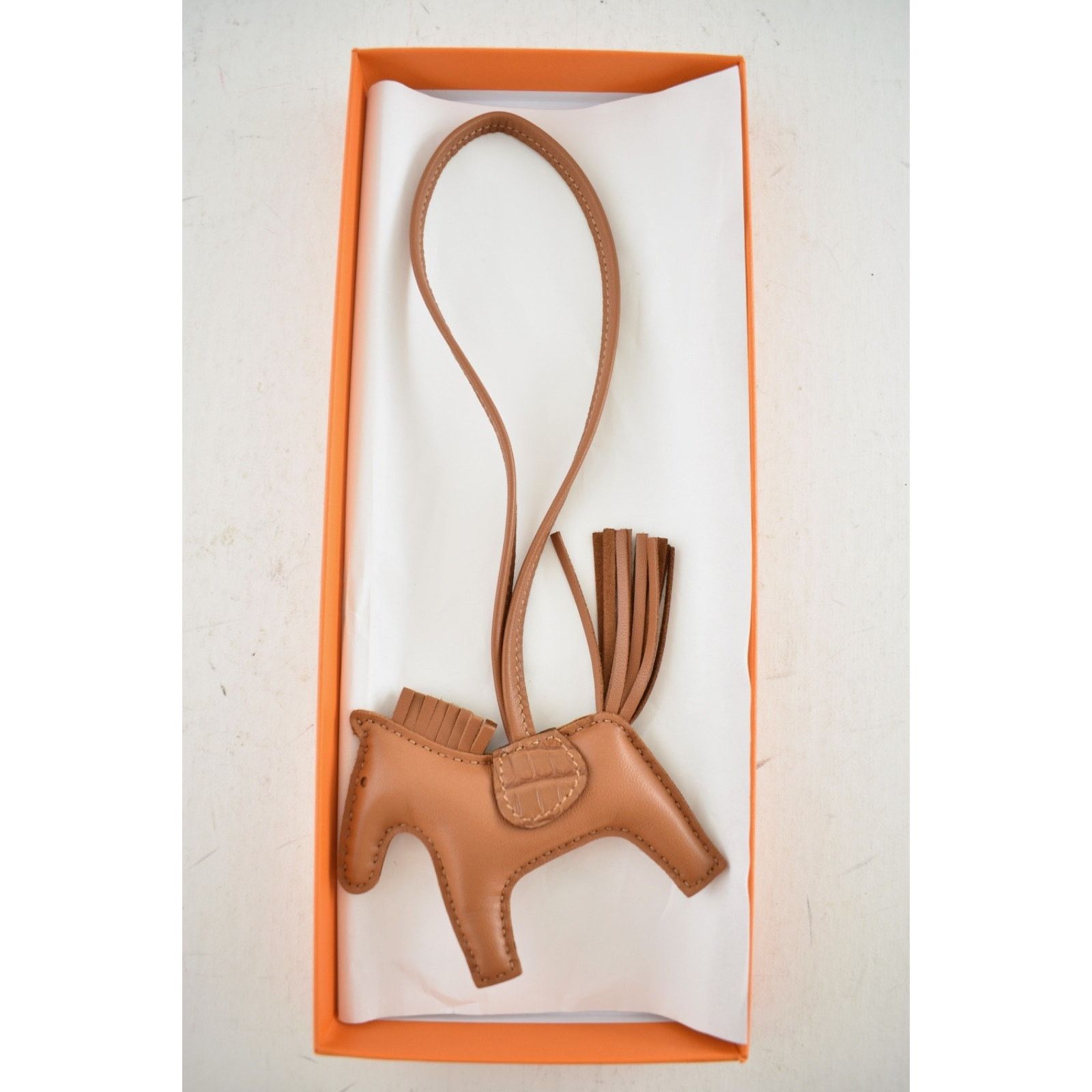 Hermes Hermes Horse Milo Leather Matte Alligator 2025 Bag Charm Size ONE SIZE - 8 Thumbnail