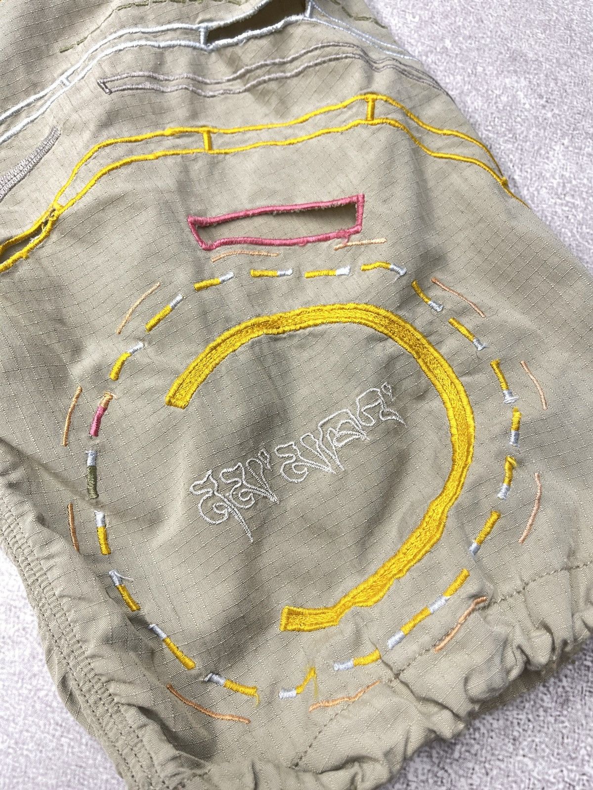 Maharishi Vintage Maharishi Baggy Parachute Nylon Pants Big Logo Size US 34 / EU 50 - 7 Thumbnail