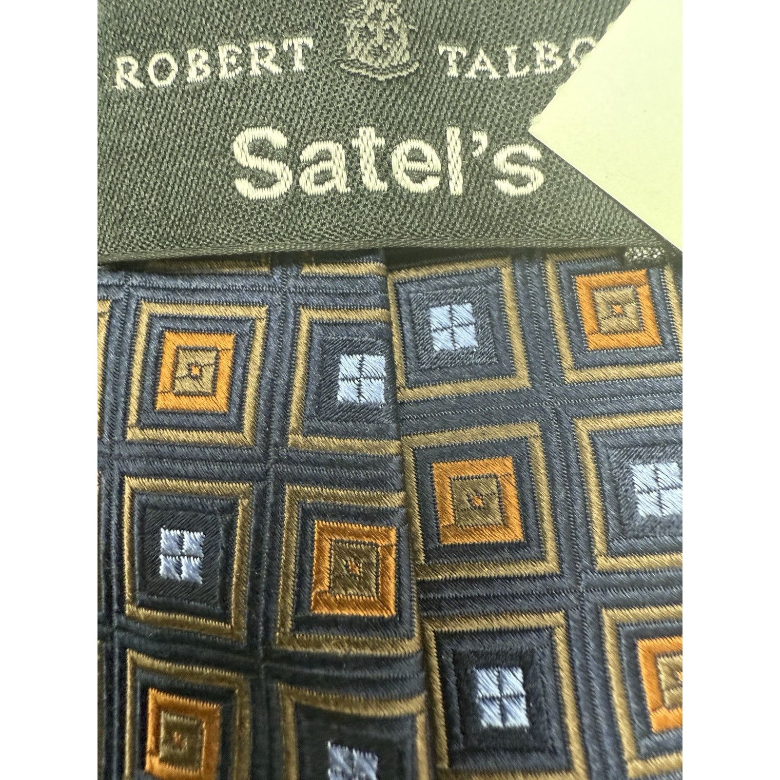 Robert Talbott Robert Talbott Best of Class XL 62" Tie Flower Geometric Wid Size ONE SIZE - 4 Thumbnail