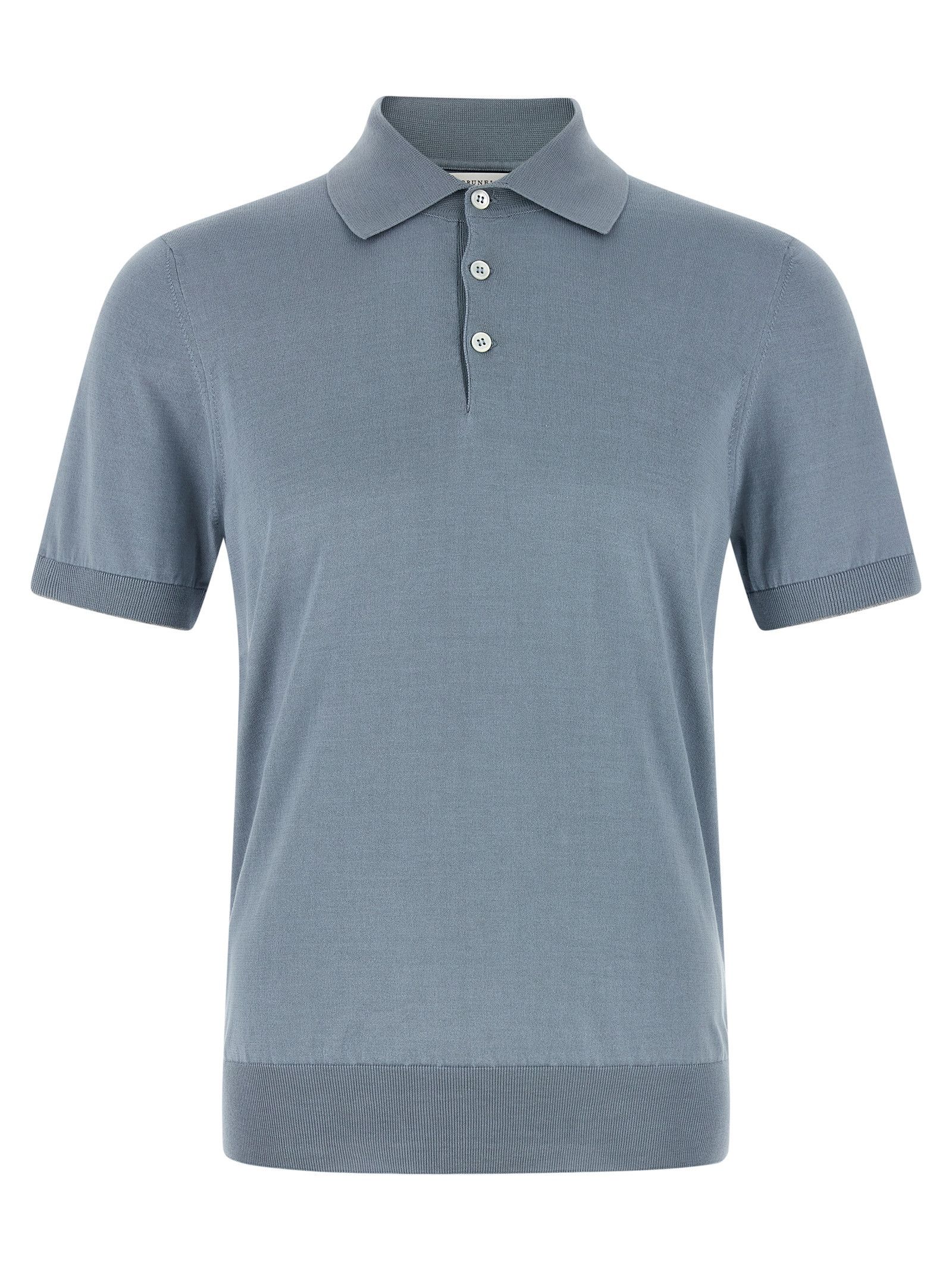 Brunello Cucinelli Cotton polo shirt Size US L / EU 52-54 / 3 - 1 Thumbnail