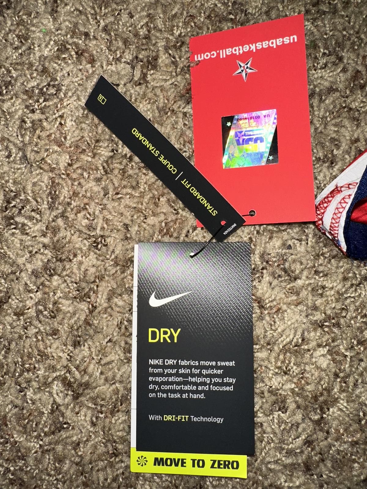 Nike Nike Team USA Basketball 2020/21 Olympics Home Jersey Size US XL / EU 56 / 4 - 12 Thumbnail