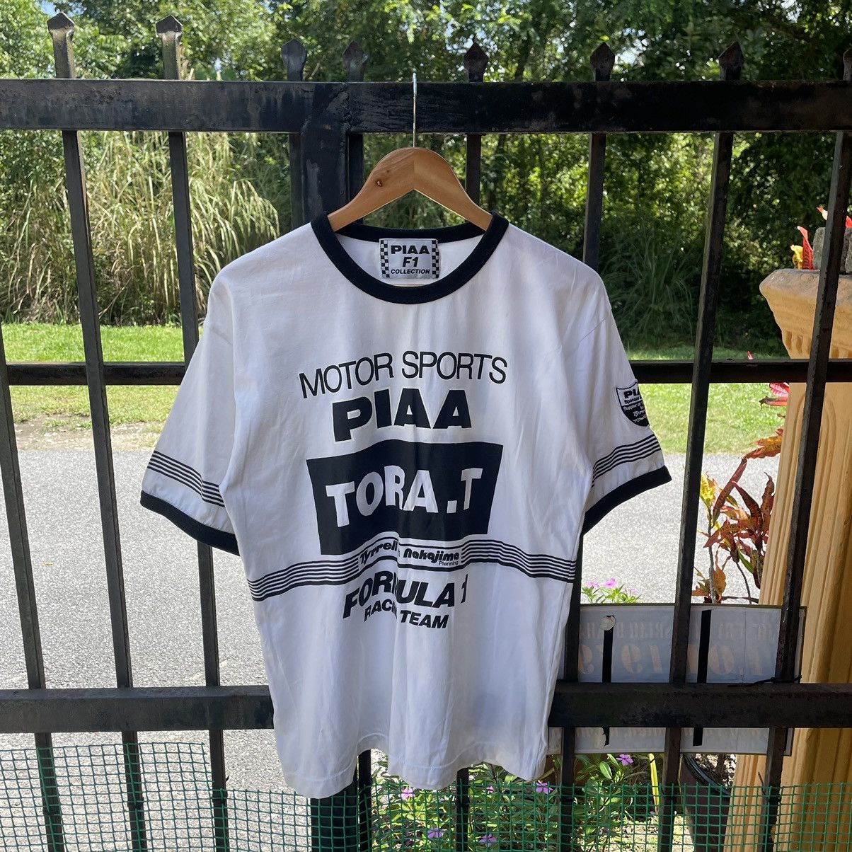Formula 1 × Japanese Brand 🔥🔥🇯🇵PIAA Sports Formula 1 Racing Collection Ringer Tee Size US M / EU 48-50 / 2 - 1 Thumbnail