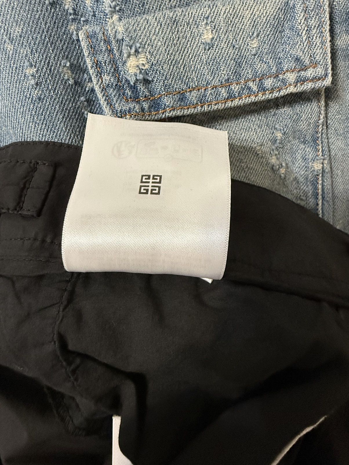 Givenchy Givenchy Black Poplin Cargo Pant Size US 38 / EU 54 - 11 Thumbnail