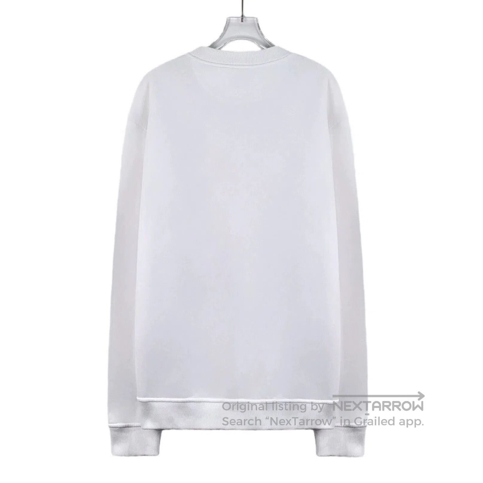 Fendi fendi white logo long sleeve sweatshirt xl. Size US XL / EU 56 / 4 - 2 Thumbnail