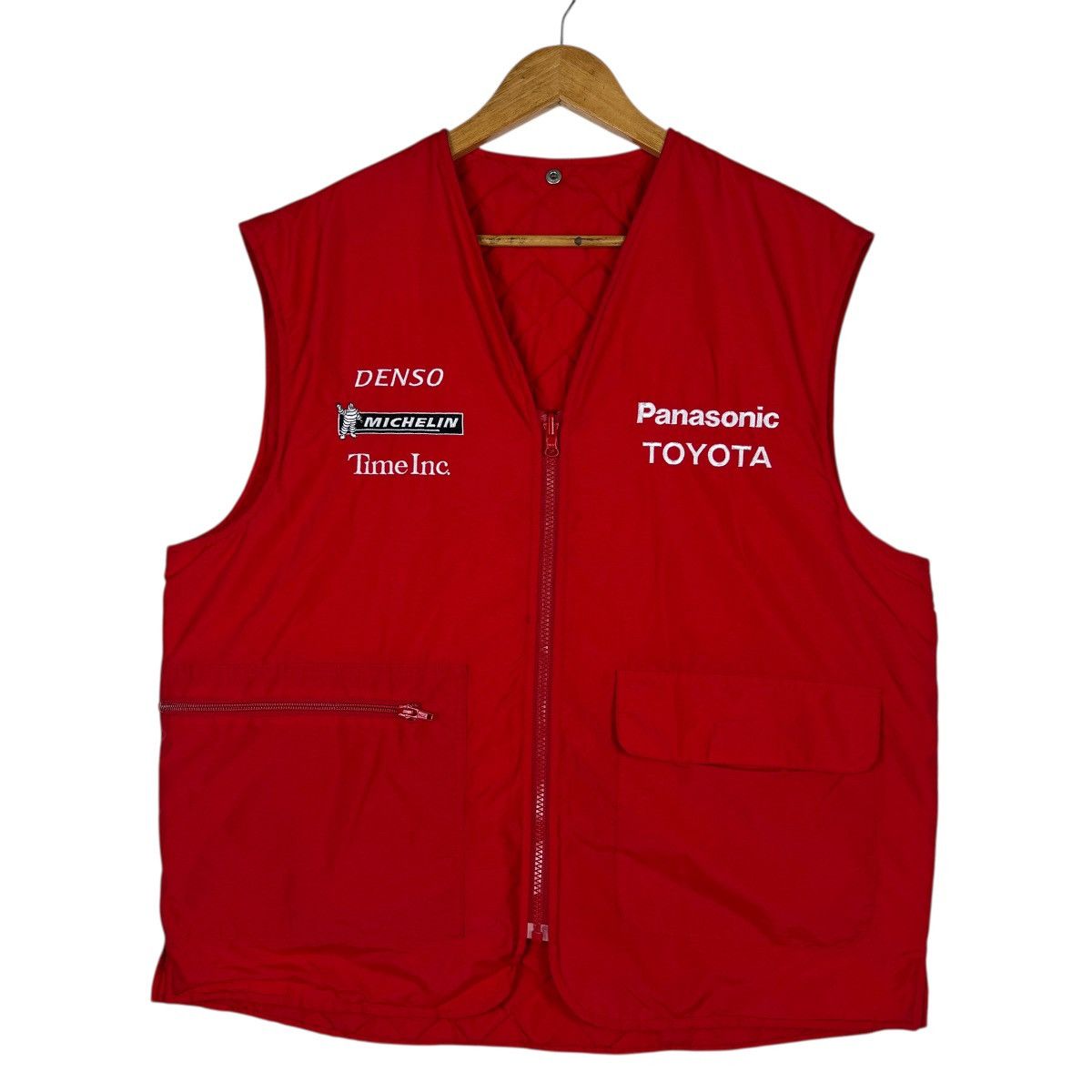 Formula 1 🔥 Vintage Panasonic Toyota Racing Team Formula 1 jacket. Size US M / EU 48-50 / 2 - 16 Thumbnail
