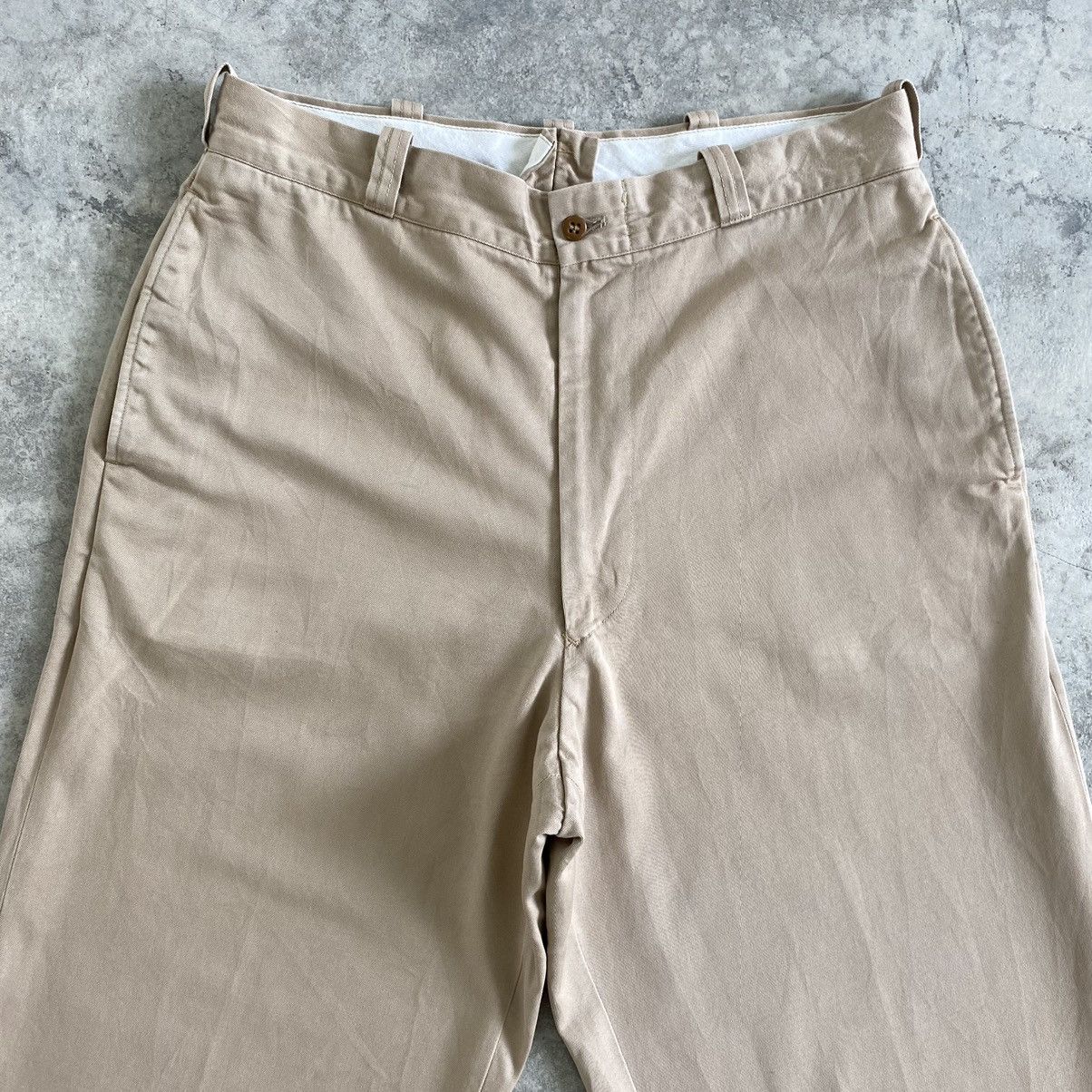 Buzz Rickson's VTG Buzz Rickson’s Made In Japan Baggy Chino Trousers Pants Size US 32 / EU 48 - 6 Thumbnail