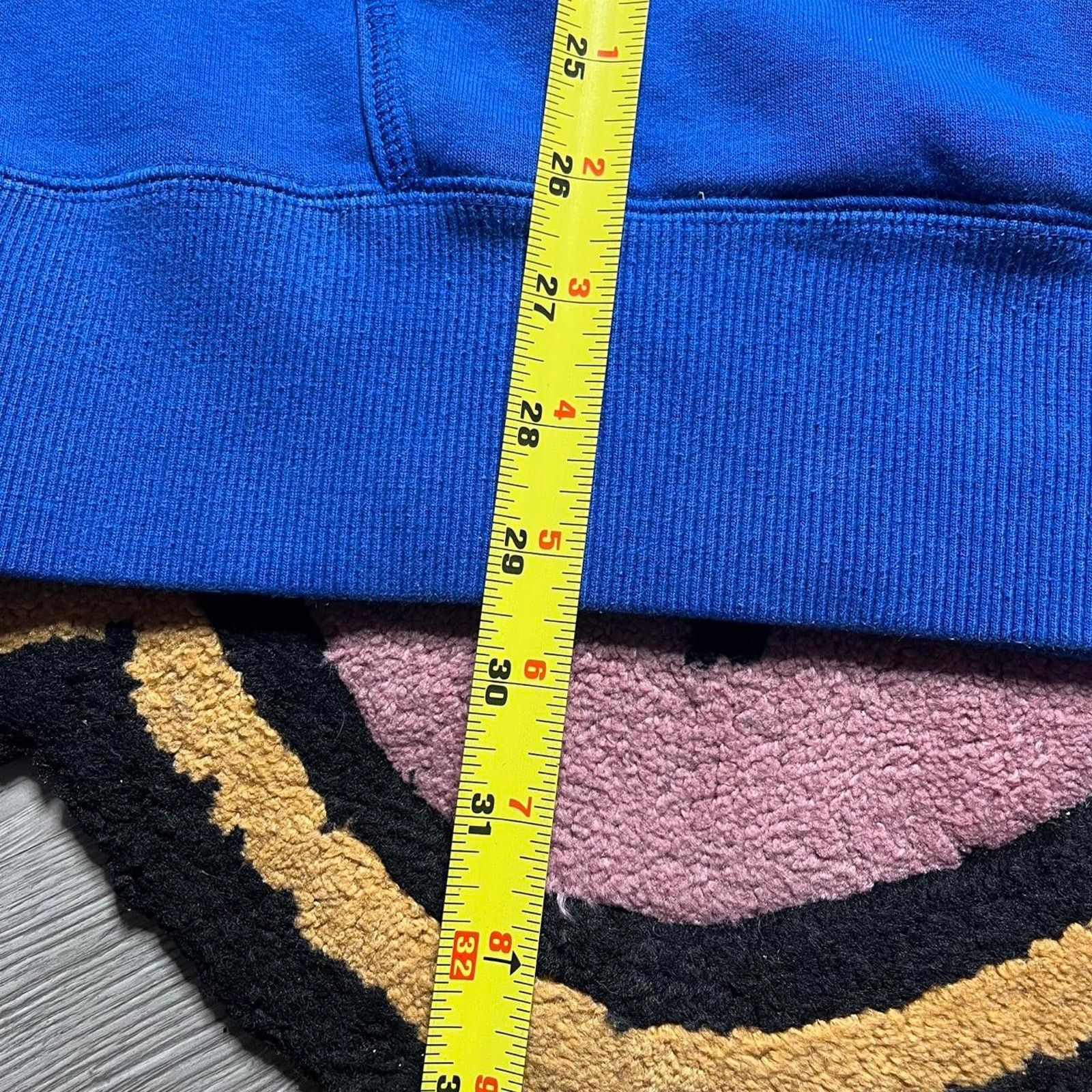Nike Nike Embroidered Swoosh Pullover Hoodie Size XL Blue Size US XL / EU 56 / 4 - 6 Thumbnail
