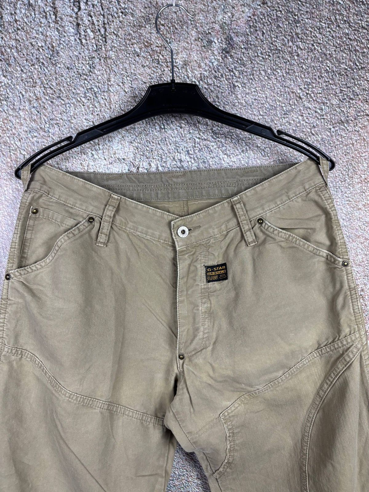 G-Star y2k G Star Raw Raw Edges Baggy Zip Pants Size 33 Size US 33 - 3 Thumbnail