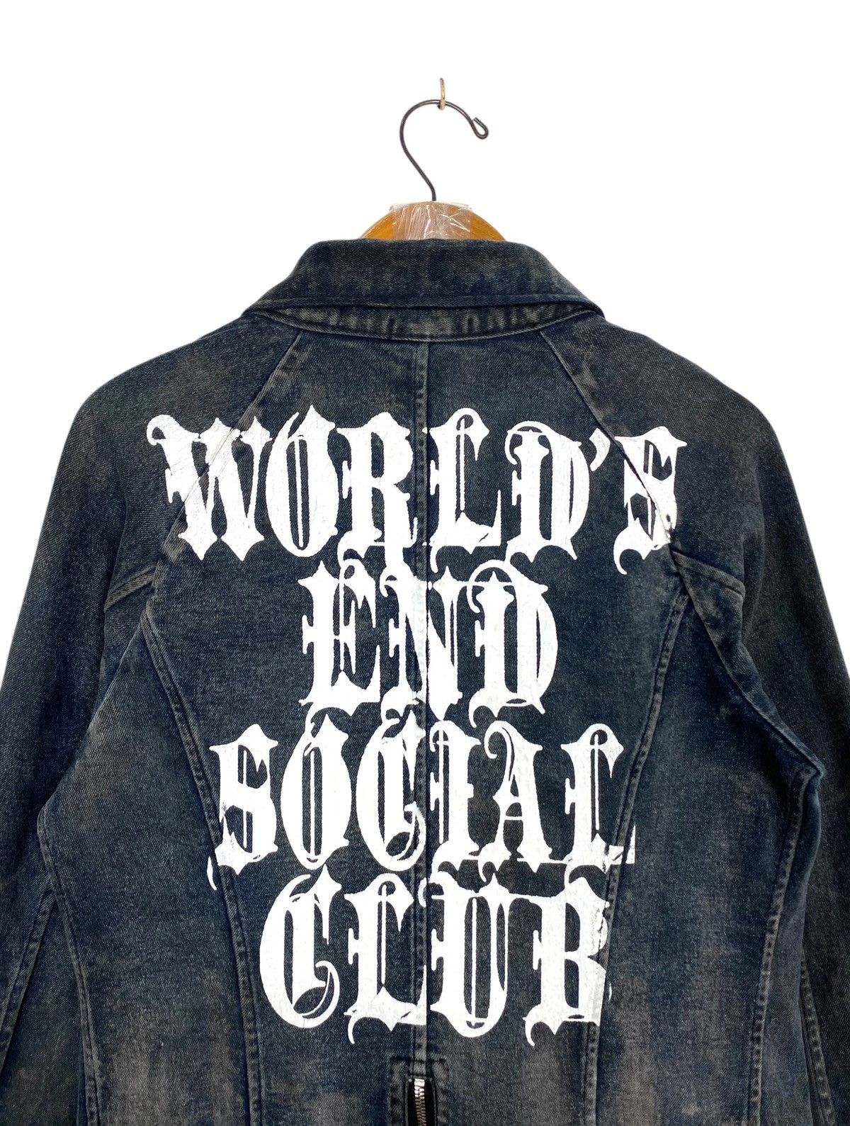 KMRii KMRii World's End Social Club Denim Riders Punk Jacket Size US S / EU 44-46 / 1 - 4 Thumbnail