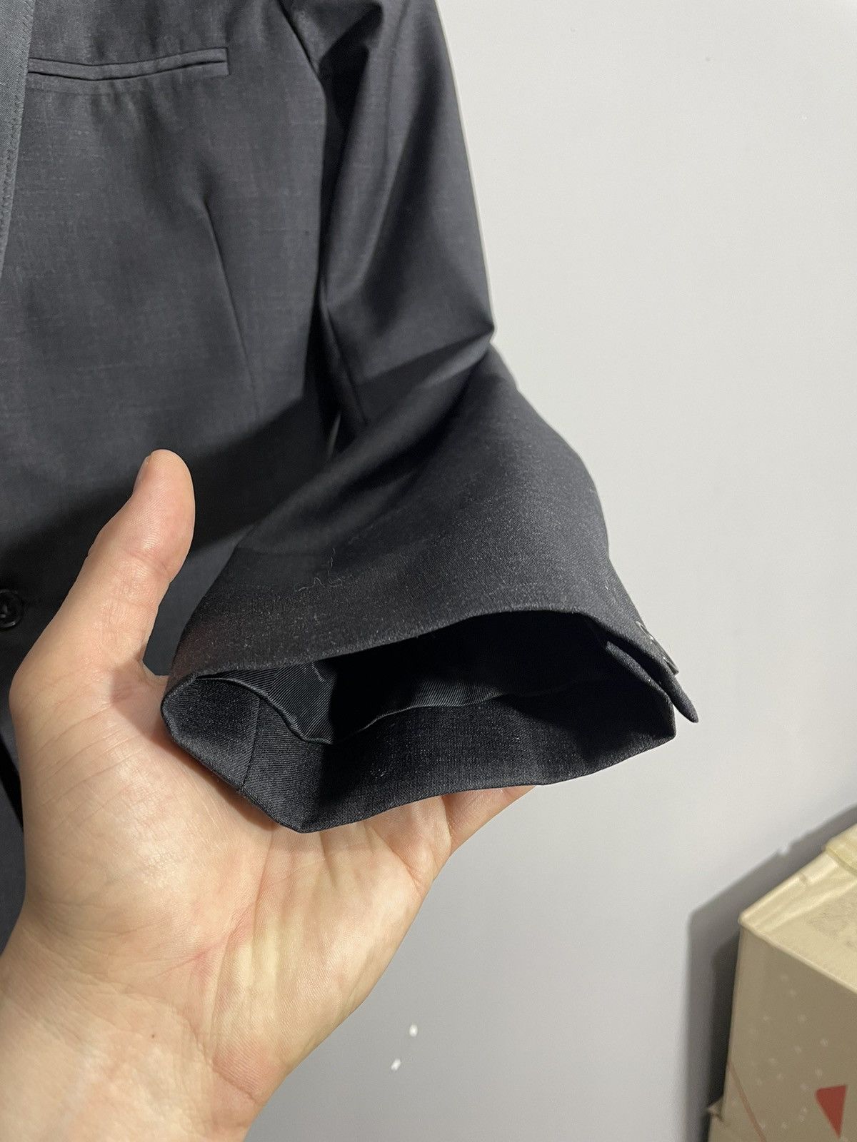 Allsaints All Saints Spitalfields dark graphite blazer size 38 Size XS / US 0-2 / IT 36-38 - 4 Thumbnail