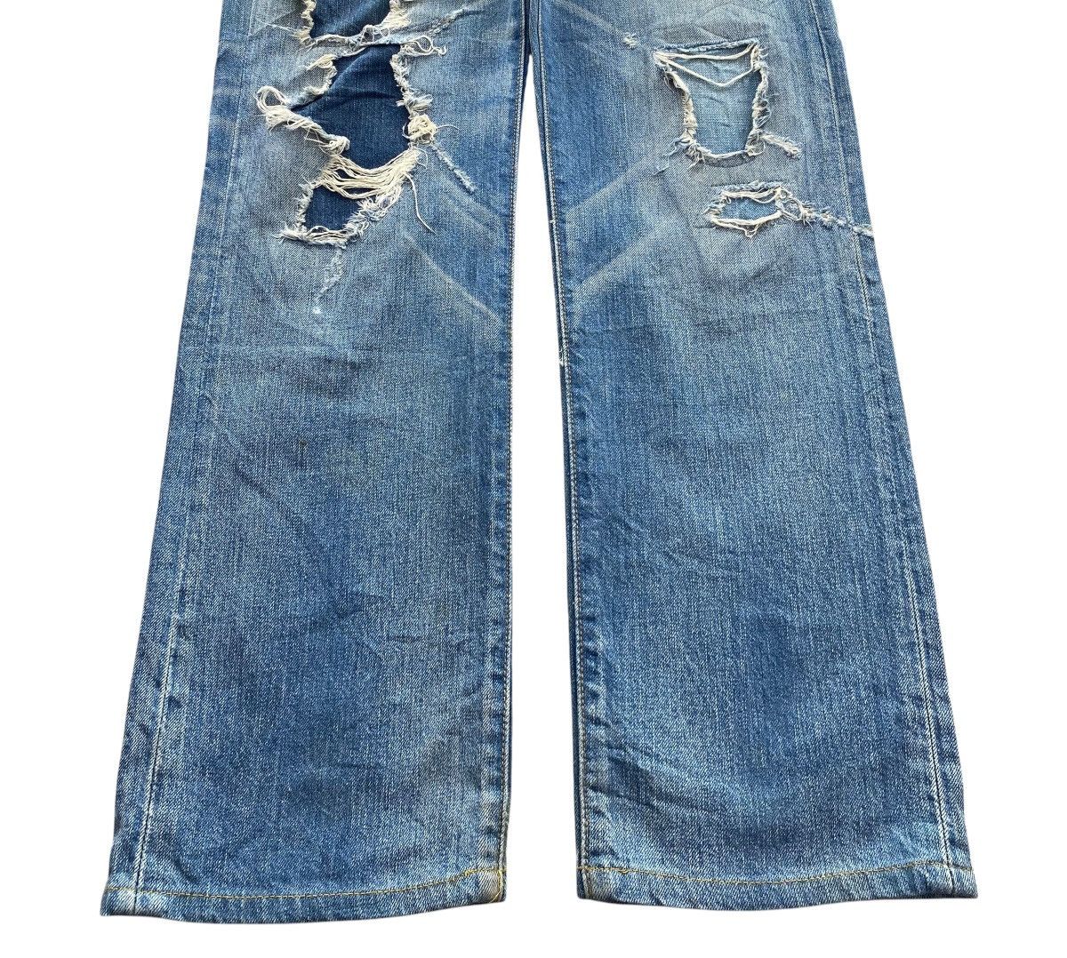 Levi's Levi’s 501 Distressed Whiskered Style Straight Leg Jeans Size US 29 - 5 Thumbnail