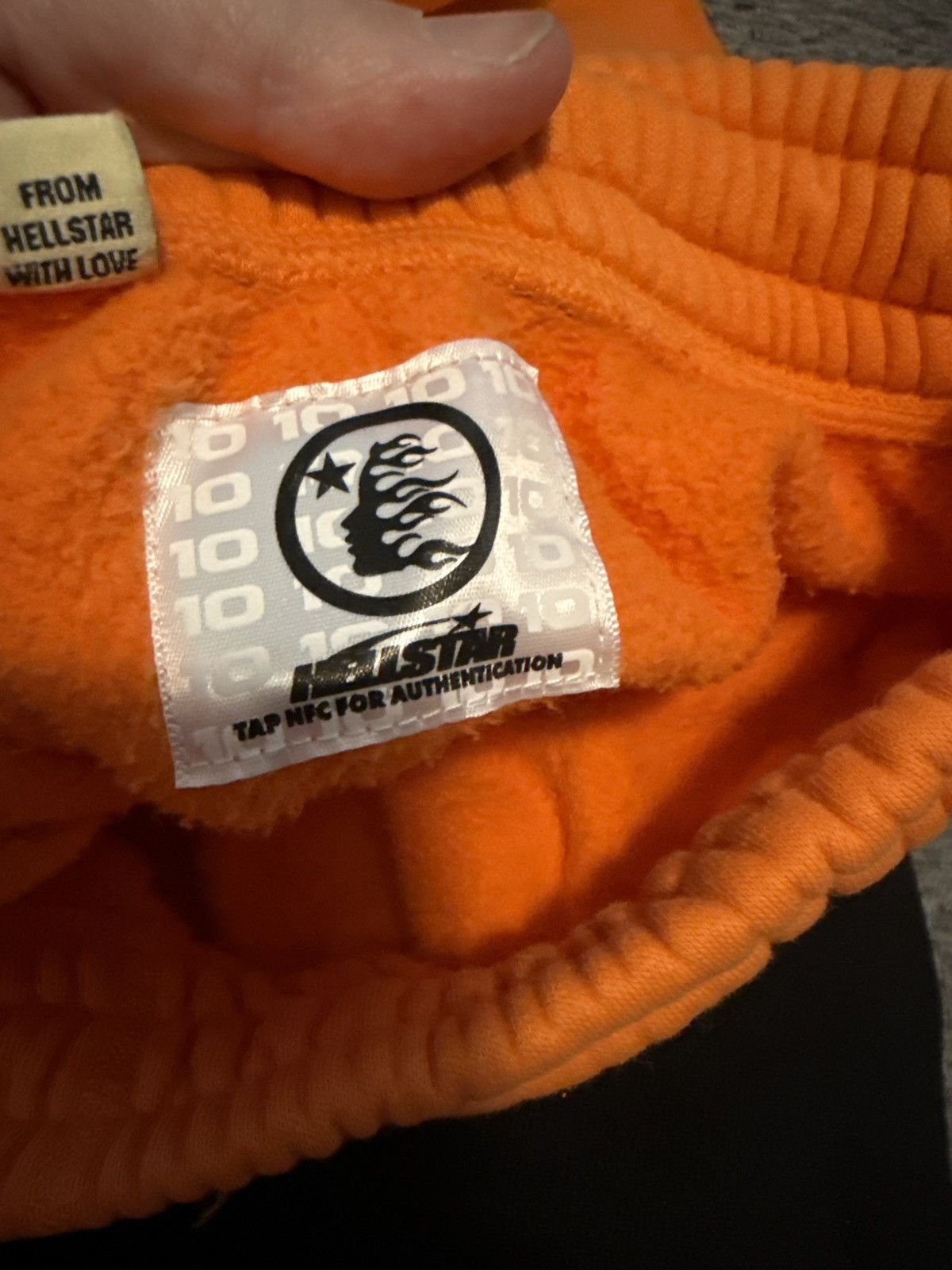 HELLSTAR Crazy Limited - New Hellstar Orange Sweats - sz Medium Size US 33 - 4 Thumbnail