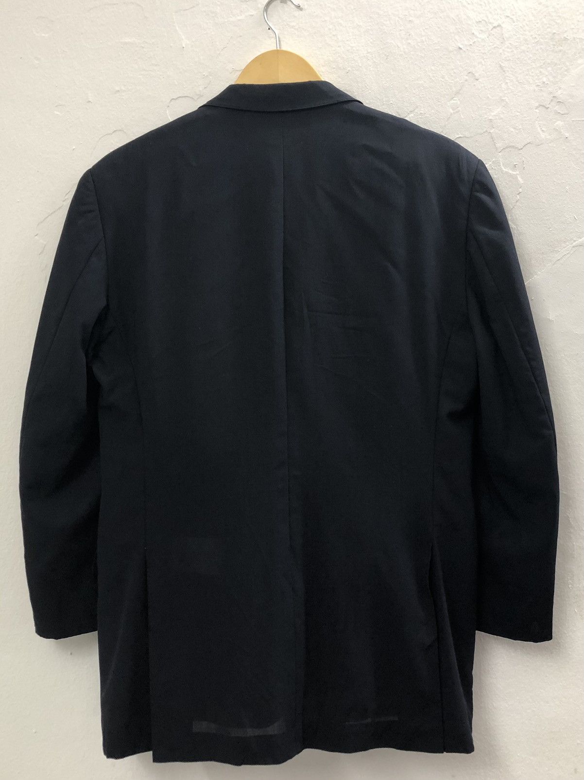 Givenchy Vintage MONSIEUR by GIVENCHY Classic Navy Wool Blazer Size US S / EU 44-46 / 1 - 2 Thumbnail