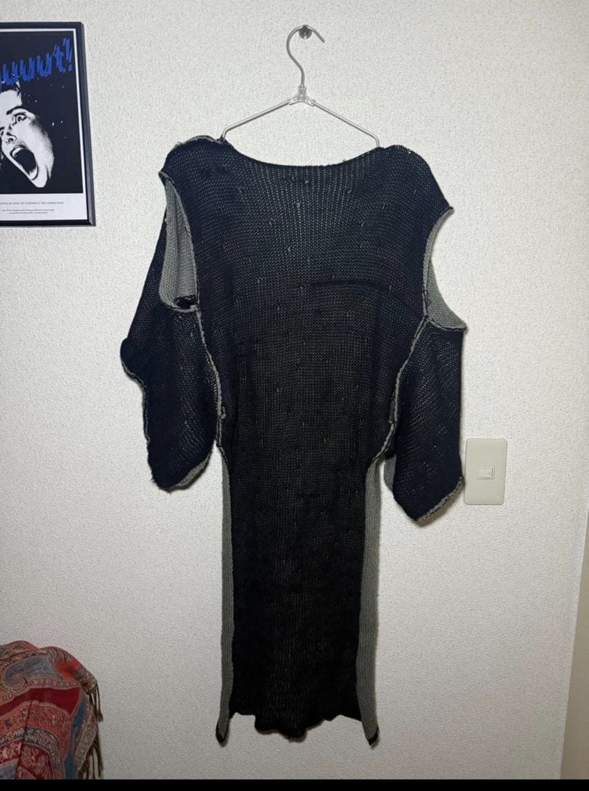 Yohji Yamamoto Yohji Yamamoto Knit/Cape 07AW Size US M / EU 48-50 / 2 - 2 Thumbnail
