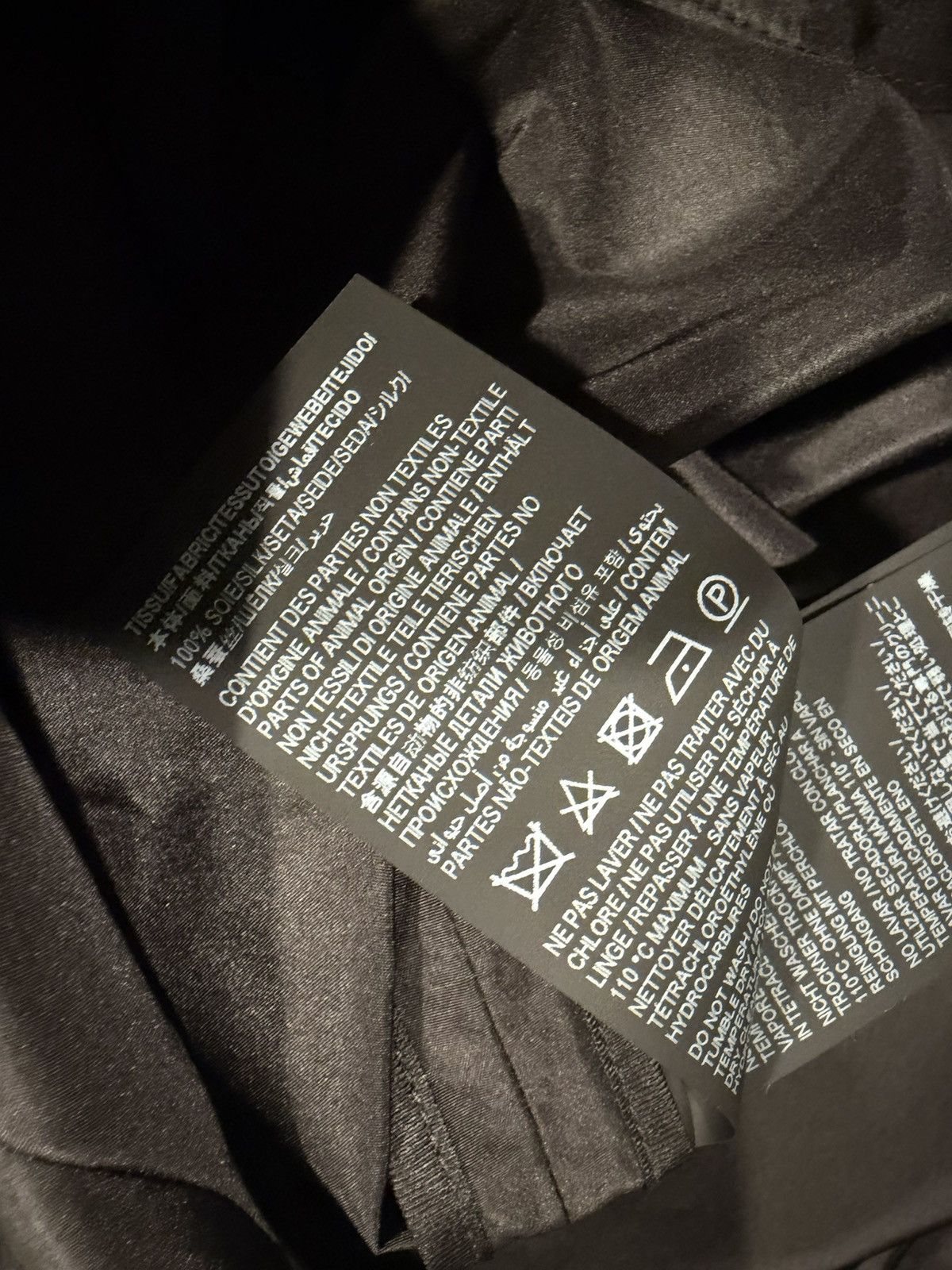 Saint Laurent Paris Saint Laurent men’s 2023 silk coat. 50/40. $4900 Size US M / EU 48-50 / 2 - 11 Thumbnail