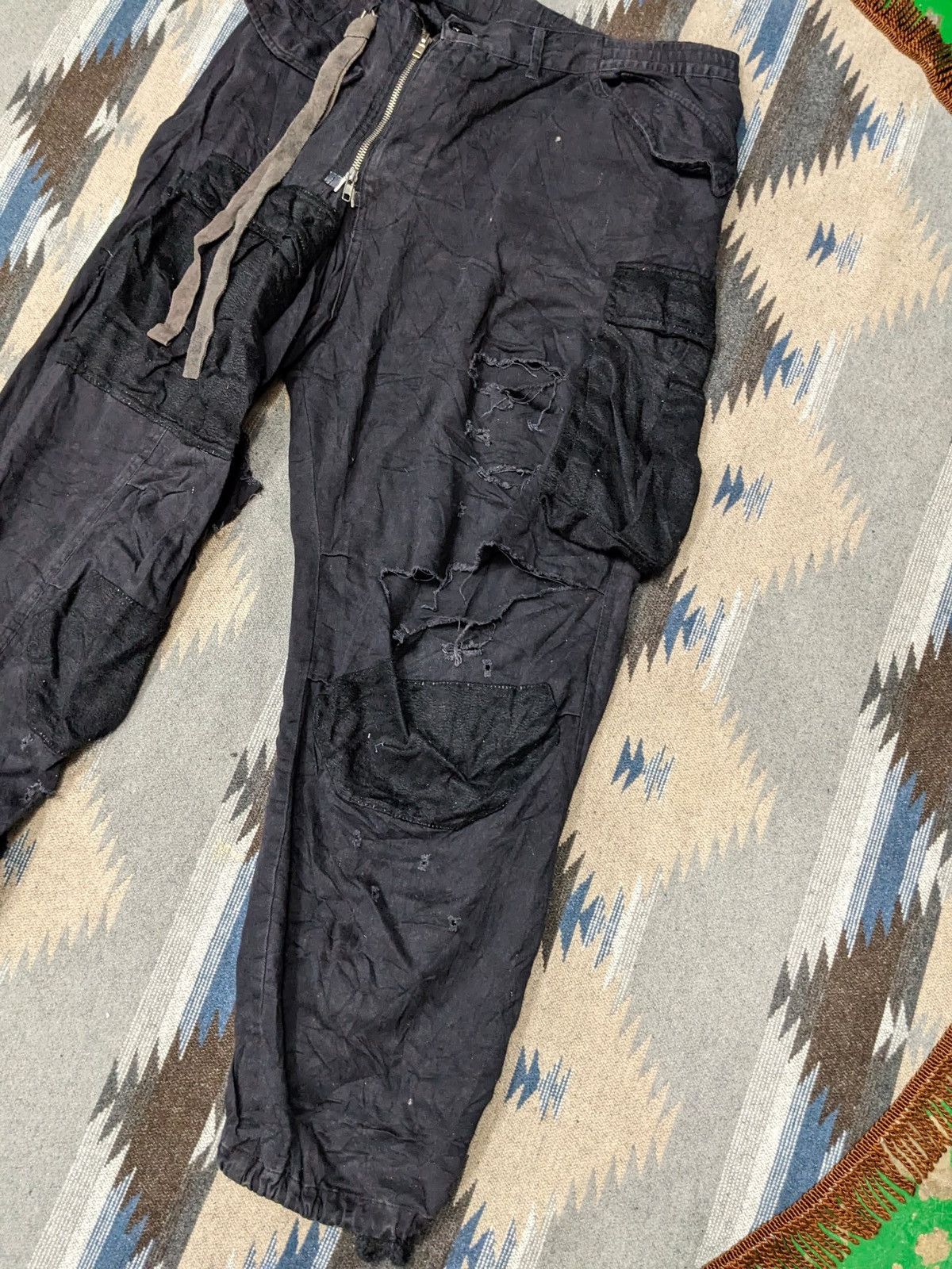 Handmade KINGLYMASK DISTRESSED HANDMADE CUSTOM LIKE PUNK PANTS Size US 31 - 2 Thumbnail