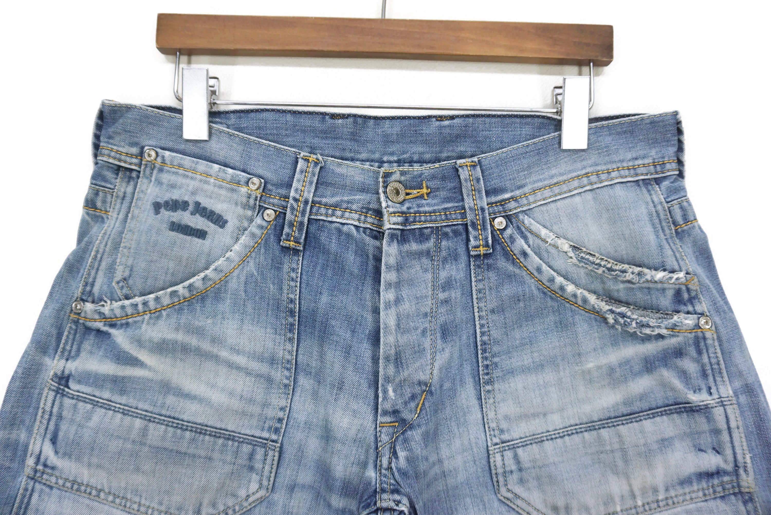 Pepe Jeans Holborn Jeans Size 33 fist W34xL34 Low Rise Regular Fit Size US 33 - 3 Thumbnail