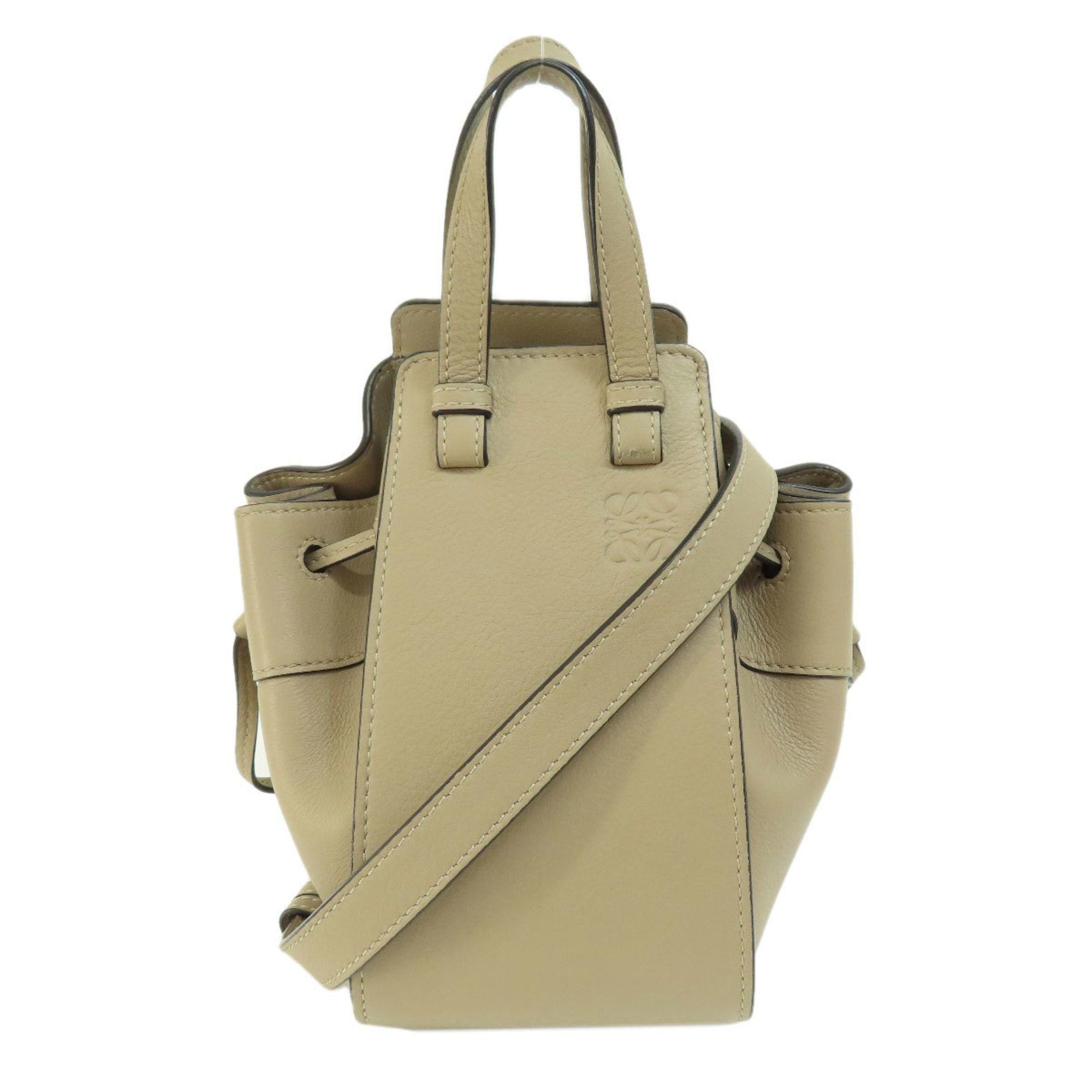 image of Loewe Hammock Handbag Calf Ladies in Black, Women's