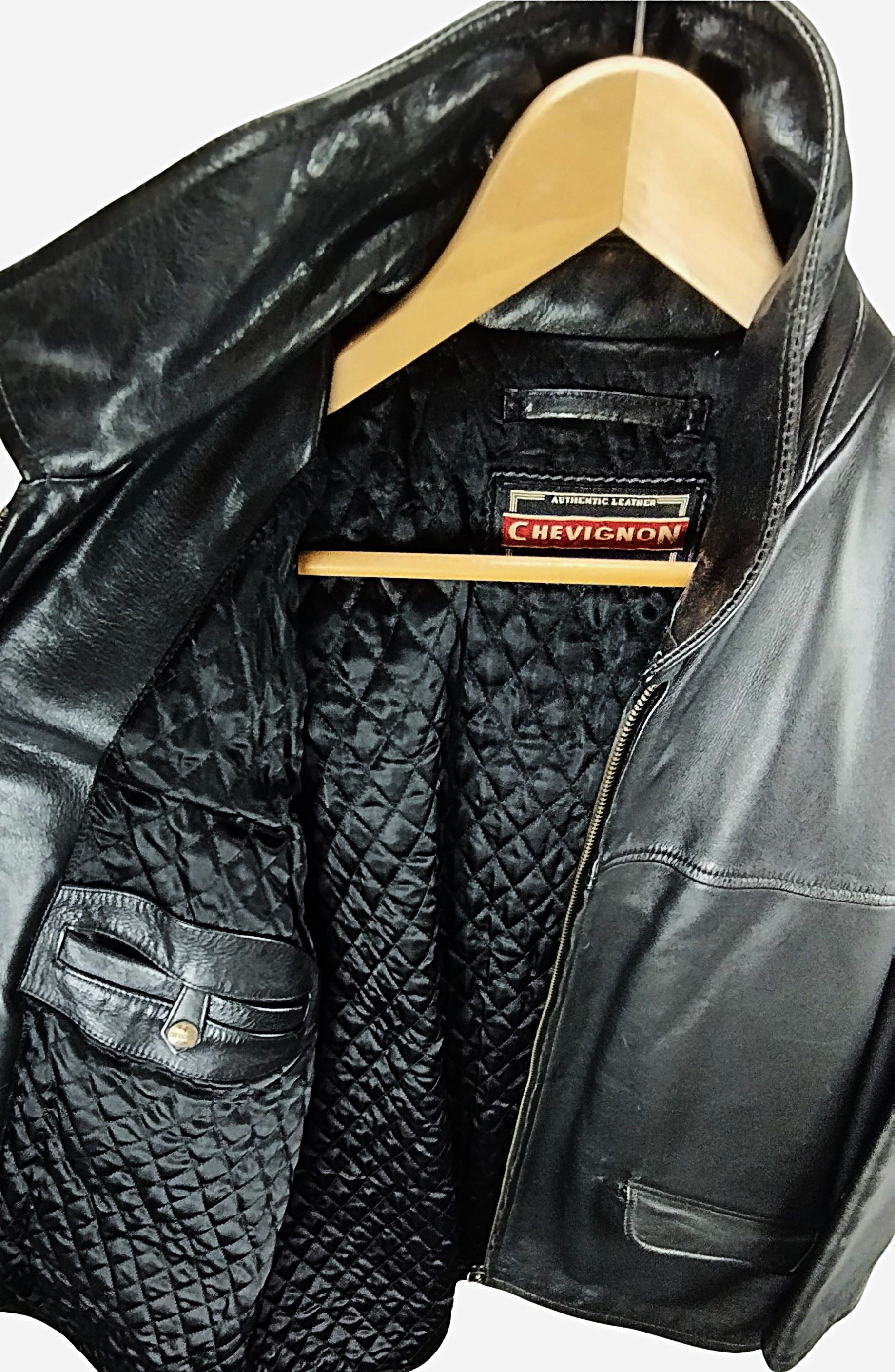 Chevignon Chevignon Leather jacket Size 40L - 4 Thumbnail