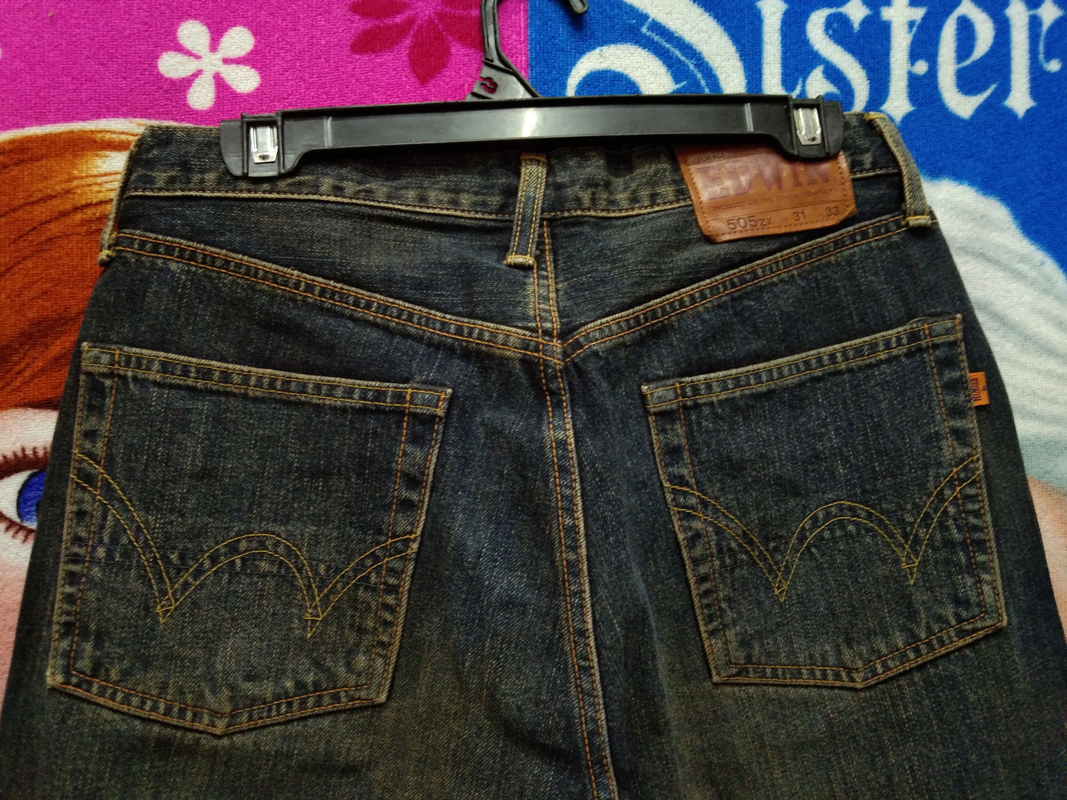 Edwin × Japanese Brand × Vintage VINTAGE EDWIN JAPAN SELVEDGE JEANS Size US 31 - 7 Thumbnail