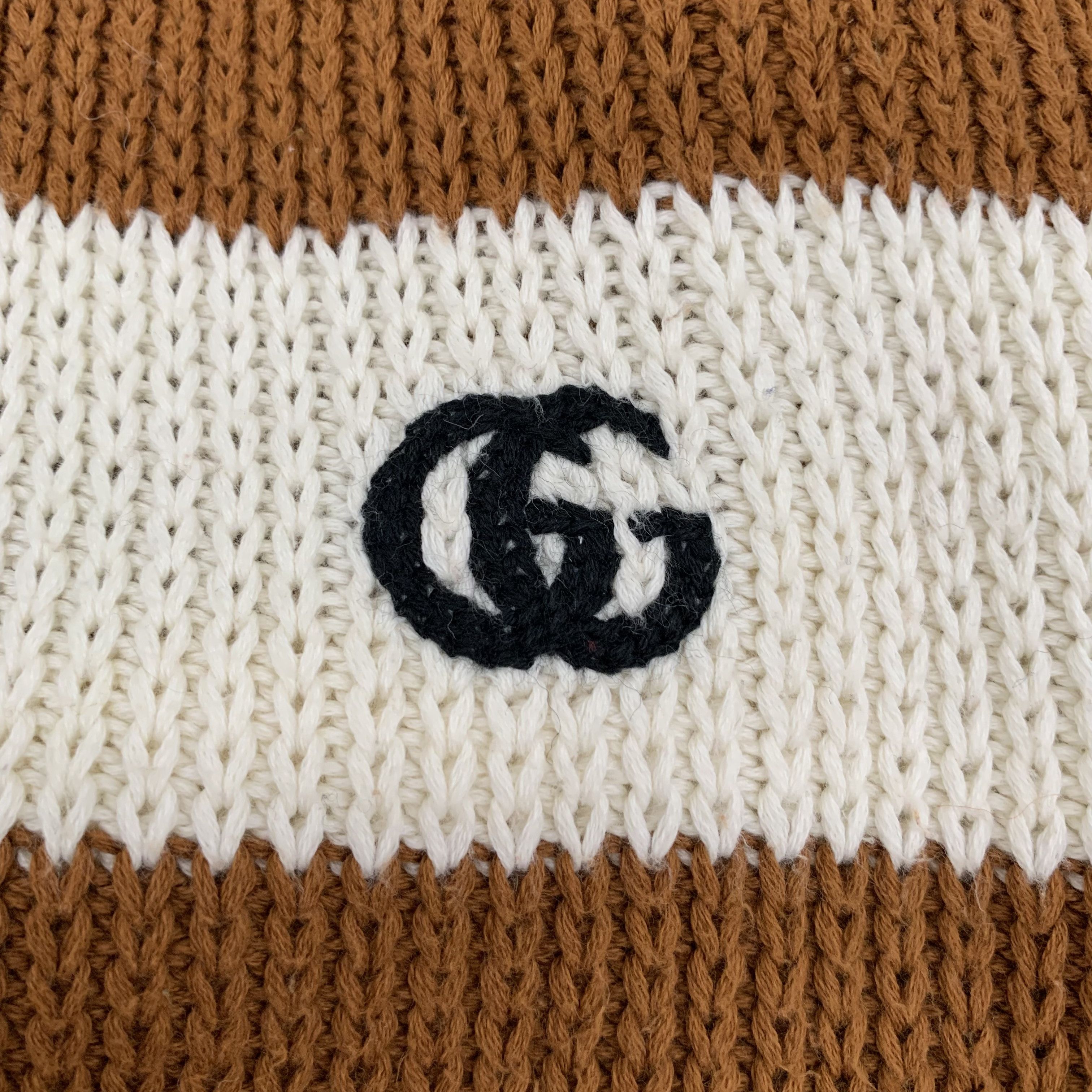 Gucci Gucci Vest – Colorblock Stripe Logo Knit (Size M) Size M / US 6-8 / IT 42-44 - 5 Thumbnail