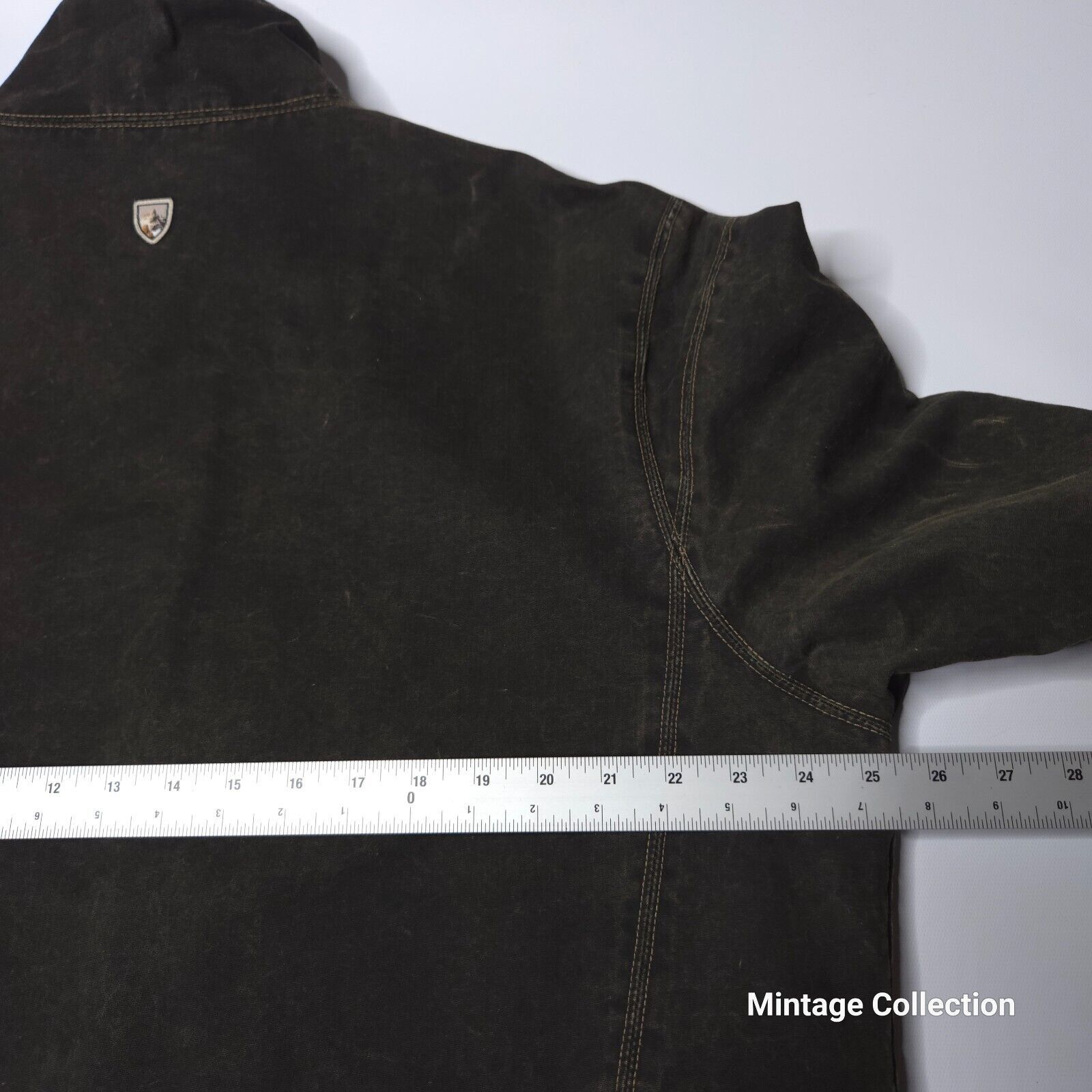 Kuhl KUHL MEN'S BURR VINTAGE PATINA DYE BROWN FULL ZIP JACKET XL Size US XL / EU 56 / 4 - 14 Thumbnail
