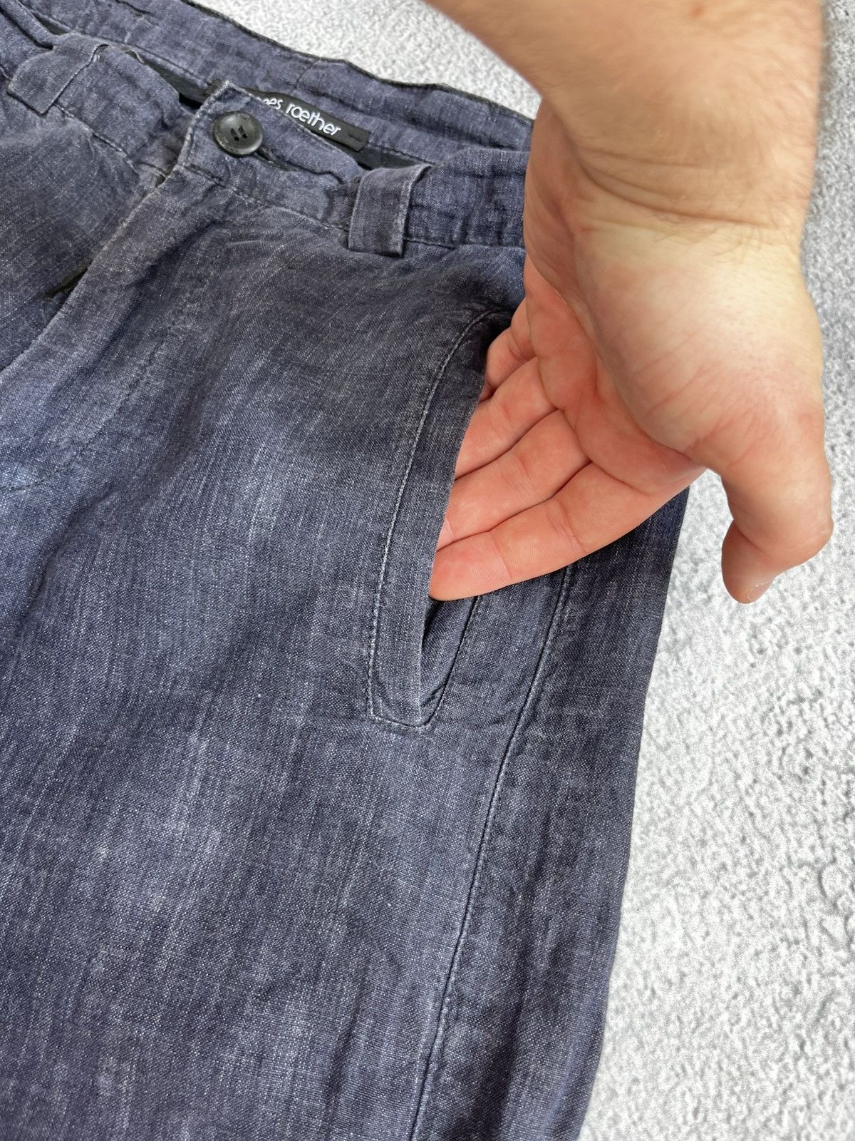 Other × hannes roether Hannes rother linen pants size s Size US 29 - 7 Thumbnail