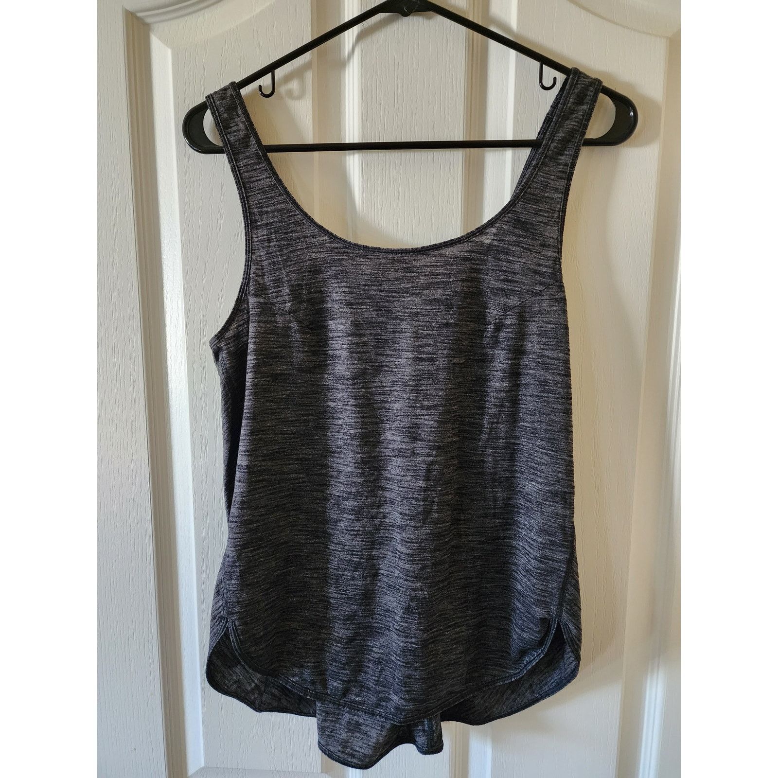 Lululemon Lululemon Straight Up Singlet Tank Heathered Black 6 Loose Size M / US 6-8 / IT 42-44 - 1 Thumbnail