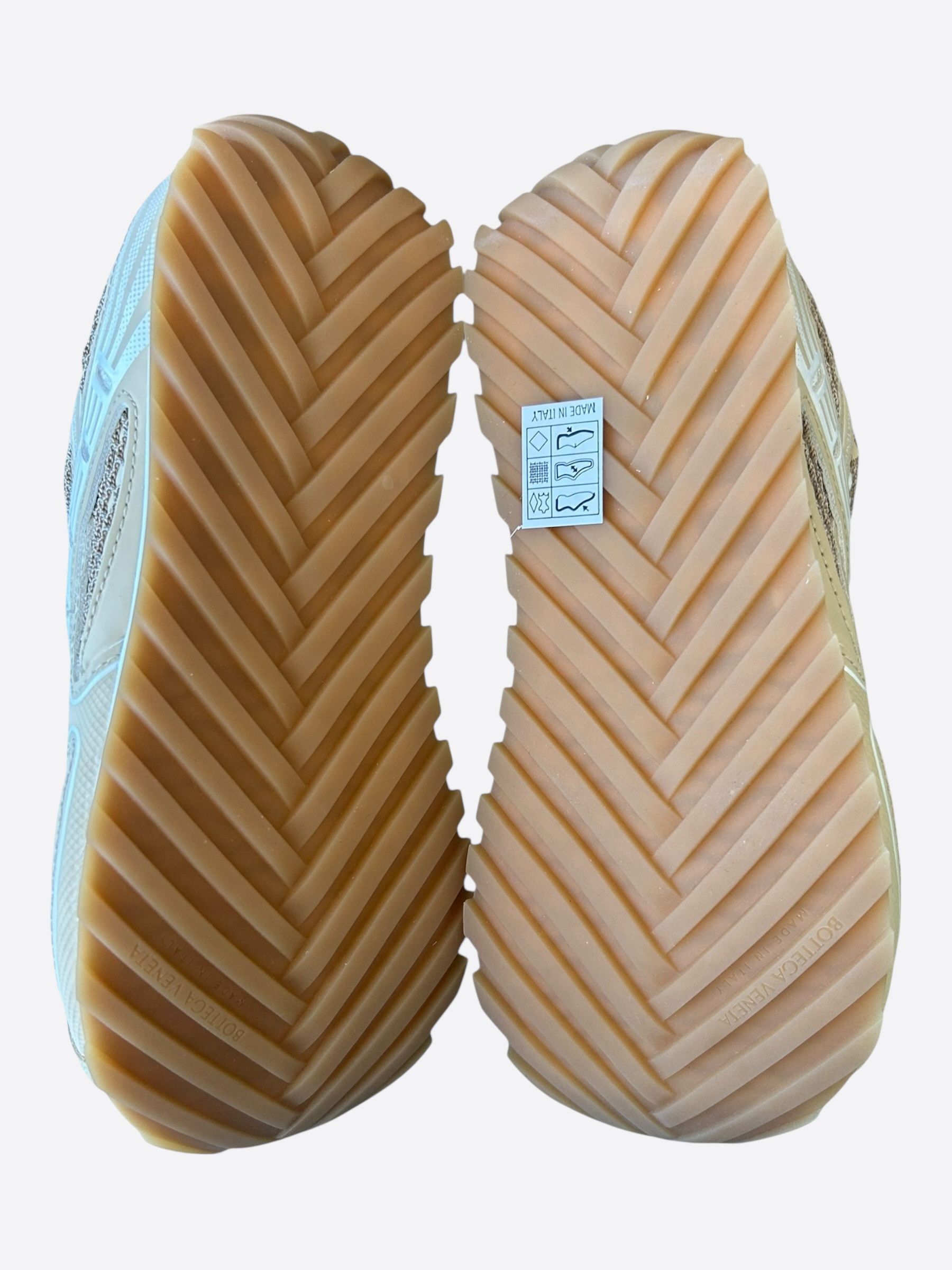 Bottega Veneta Bottega Veneta Beige Suede Orbit Women's Sneakers Size US 7 / IT 37 - 7 Thumbnail