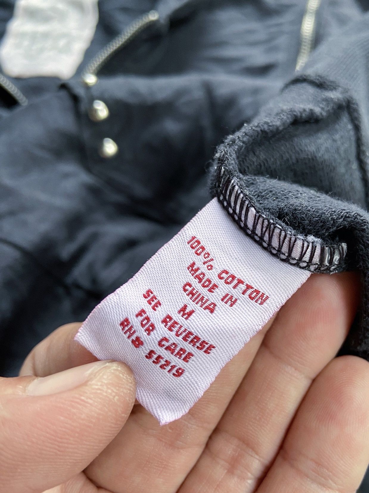 Japanese Brand LEVI'S MULTI ZIPPER PUNK SUN FADED STYLE ZIP HOOODIE Size US S / EU 44-46 / 1 - 12 Thumbnail