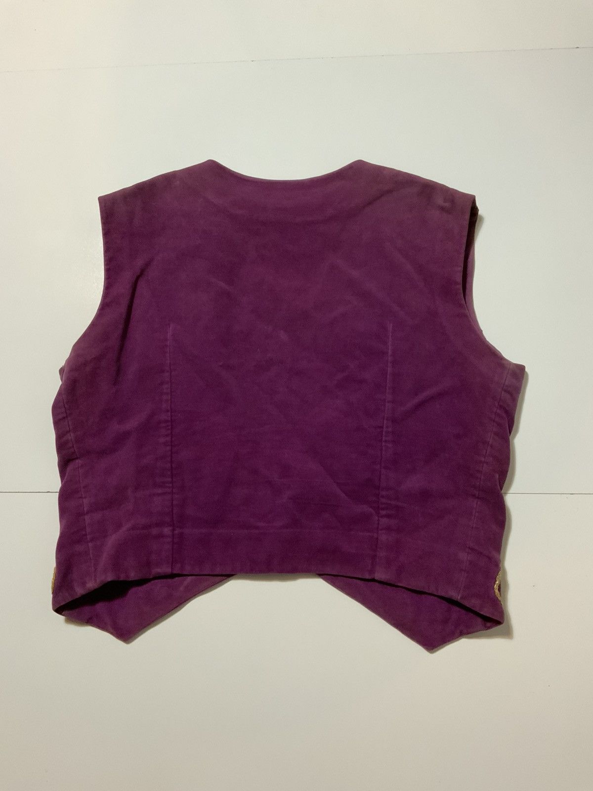 Vintage Marching Band Steampunk Purple Haze Velvet Hendrix Vest Size US M / EU 48-50 / 2 - 2 Thumbnail