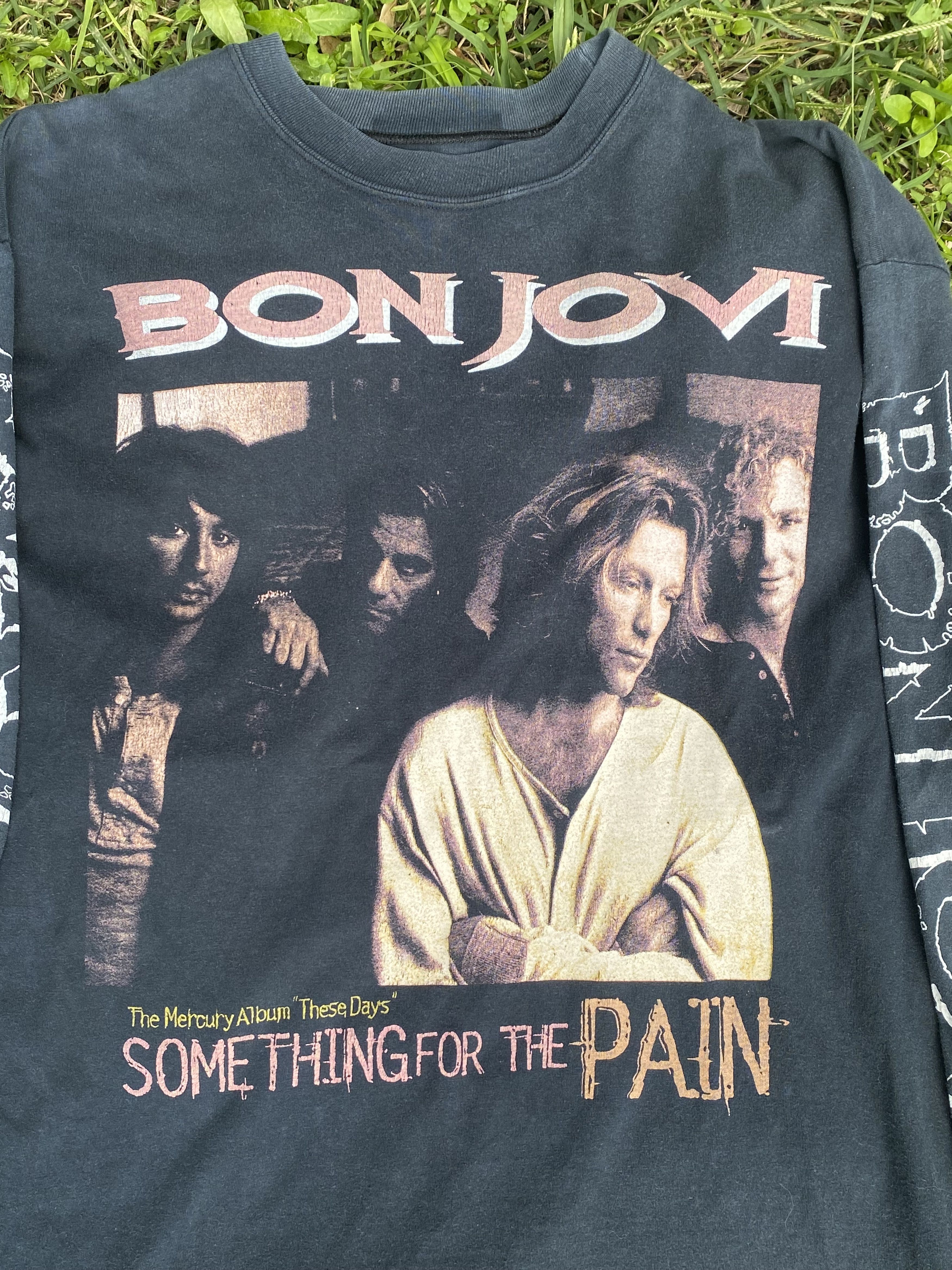 Band Tees × Vintage Vintage Bon Jovi Size US L / EU 52-54 / 3 - 1 Thumbnail